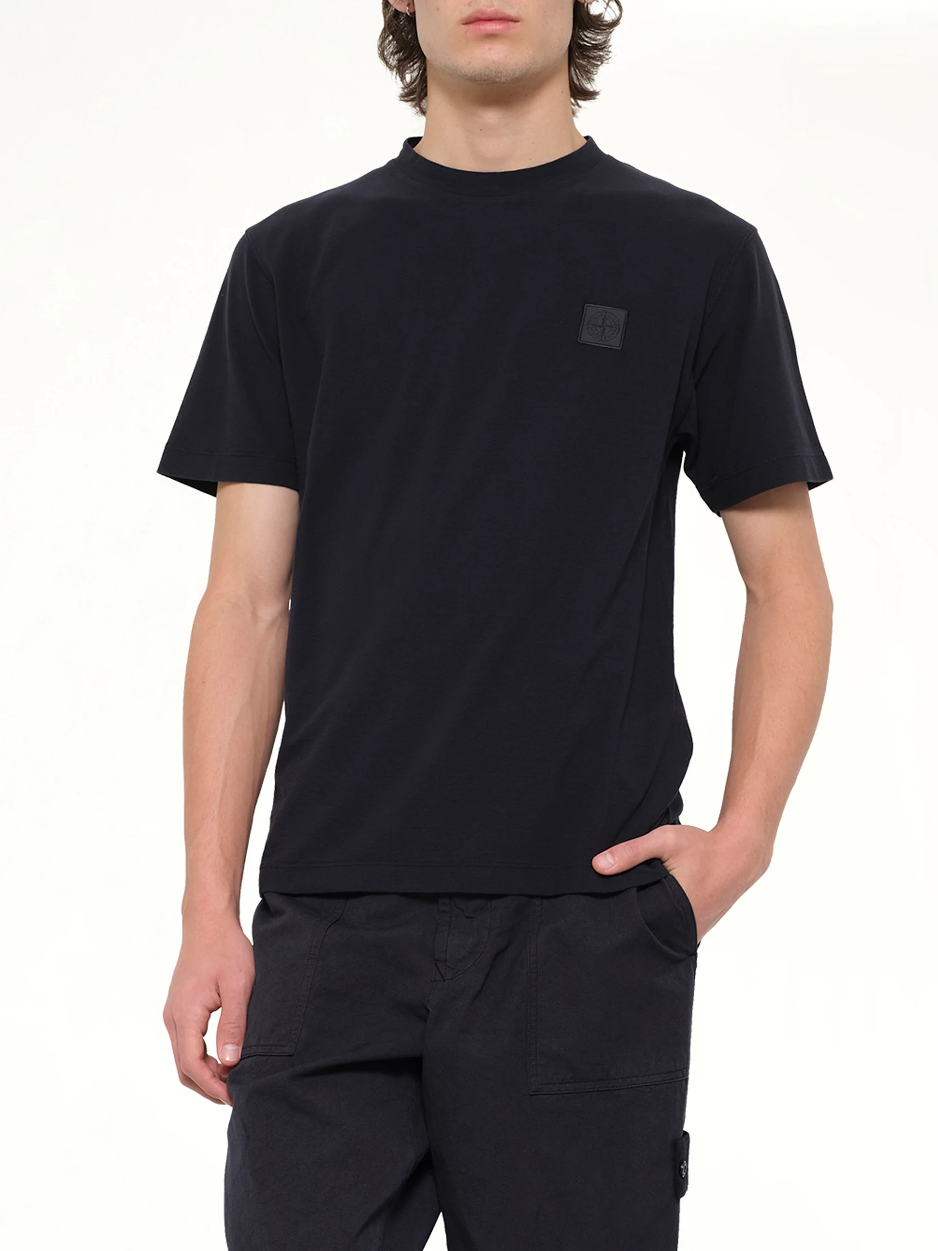 3100016 Trousers in Navy Blue - Image 6