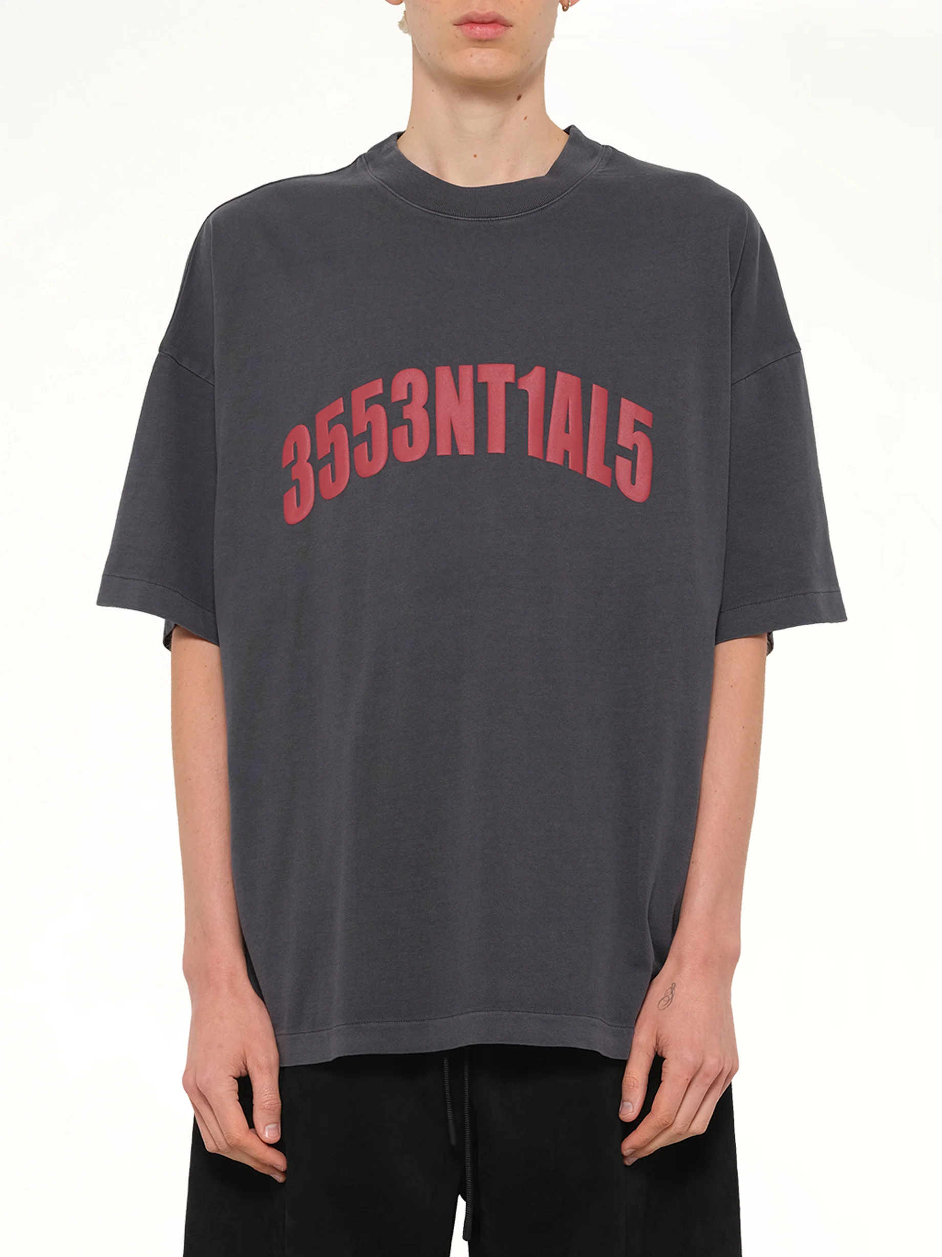 3553NTIAL5 T-Shirt in Iron Grey