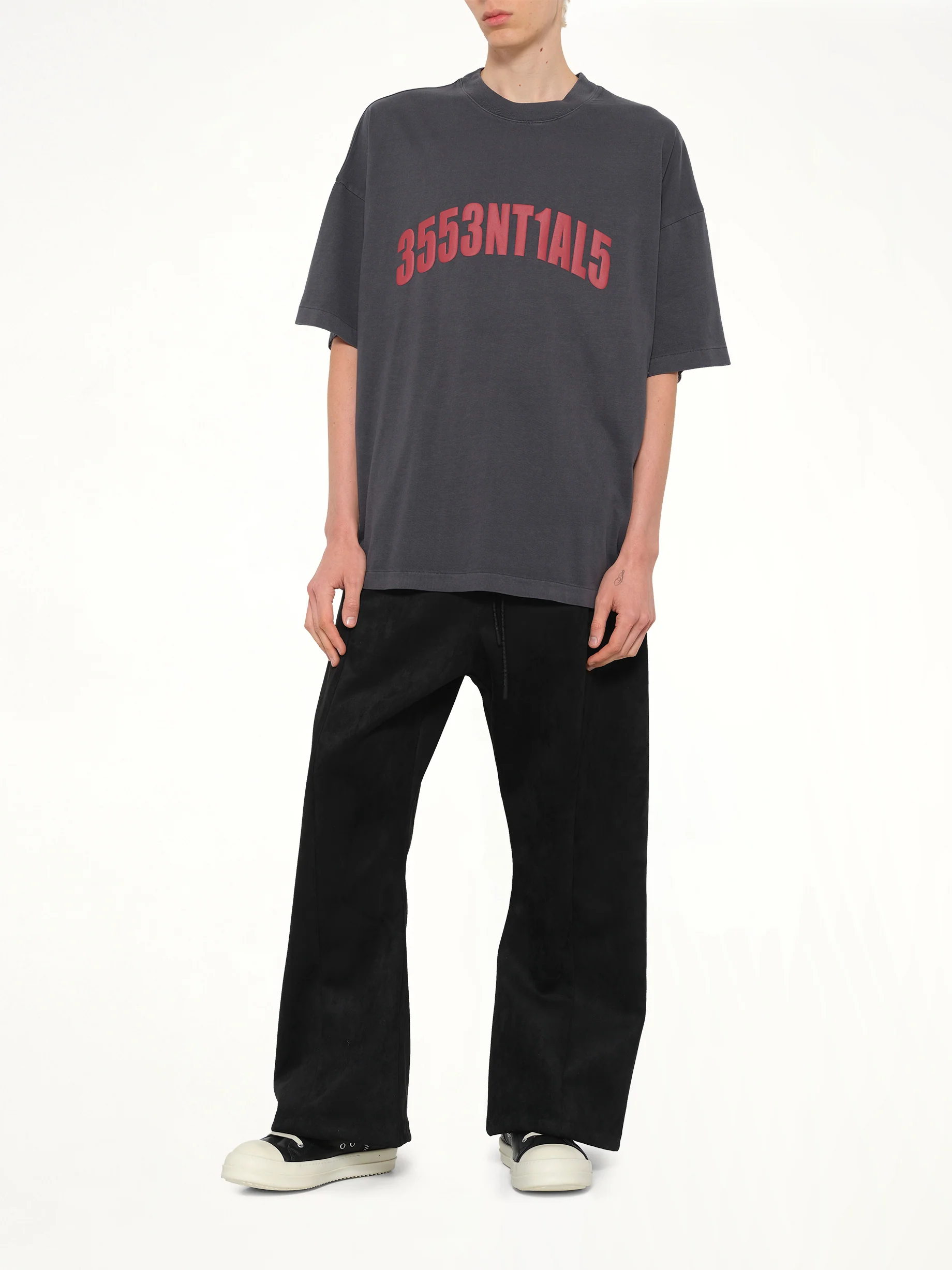 3553NTIAL5 T-Shirt in Iron Grey - Image 4