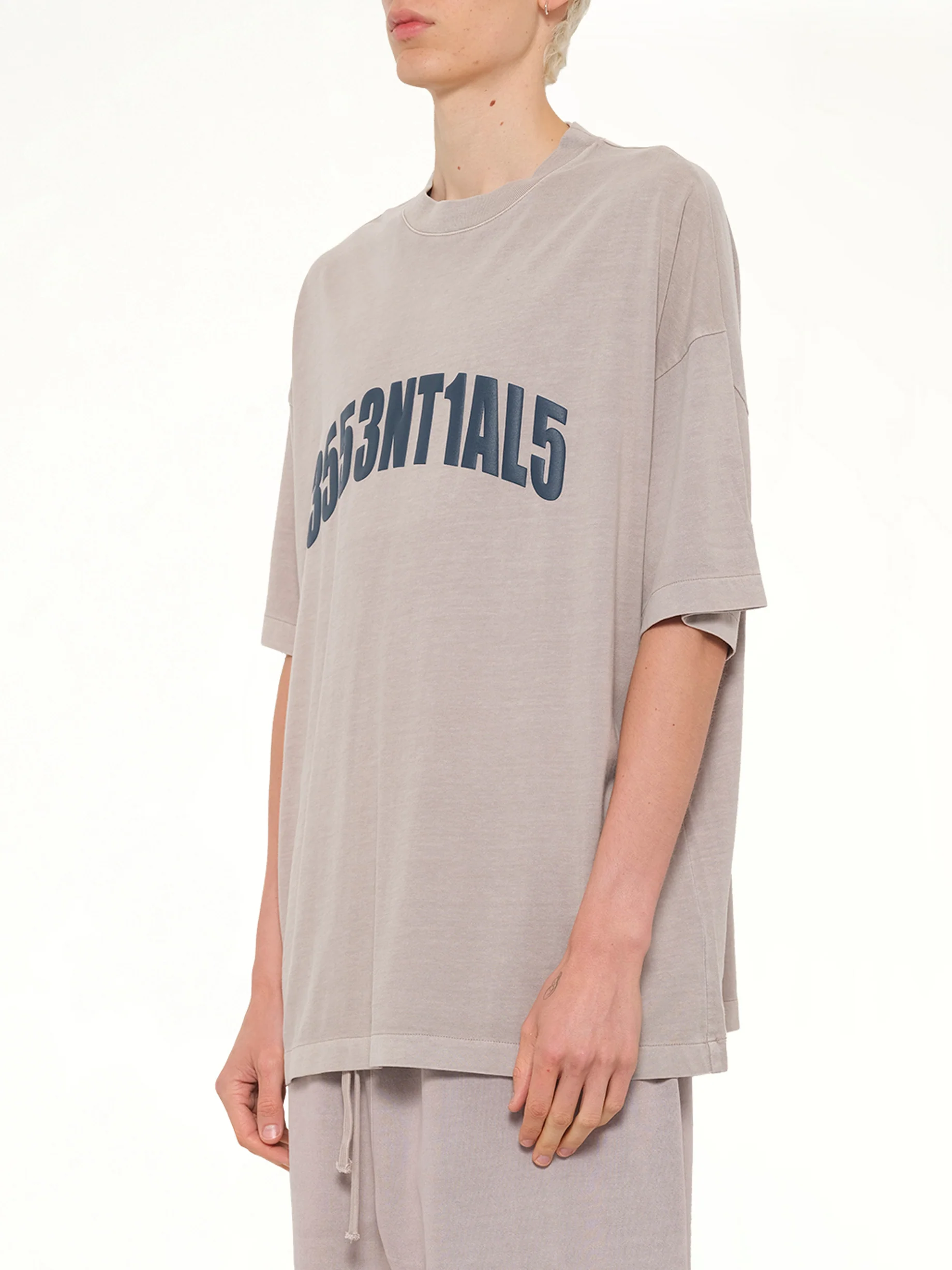 3553NTIAL5 T-Shirt in Smoke Grey - Image 3
