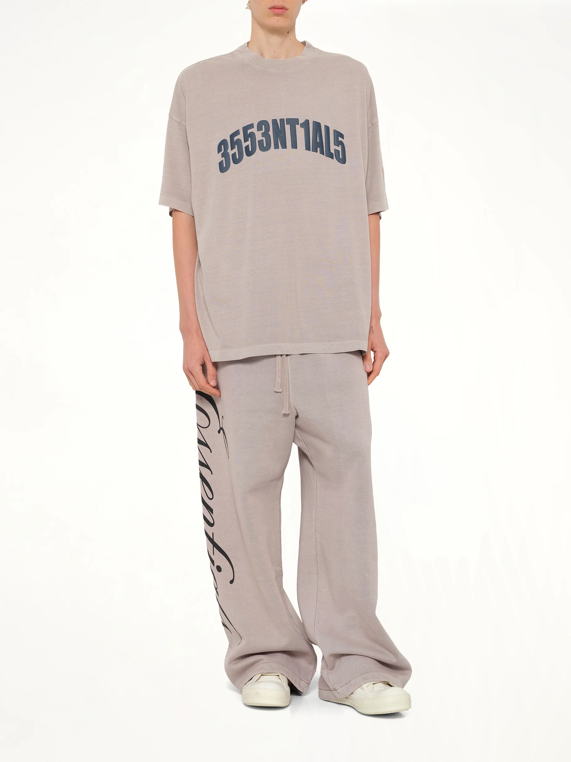 3553NTIAL5 T-Shirt in Smoke Grey - Image 4
