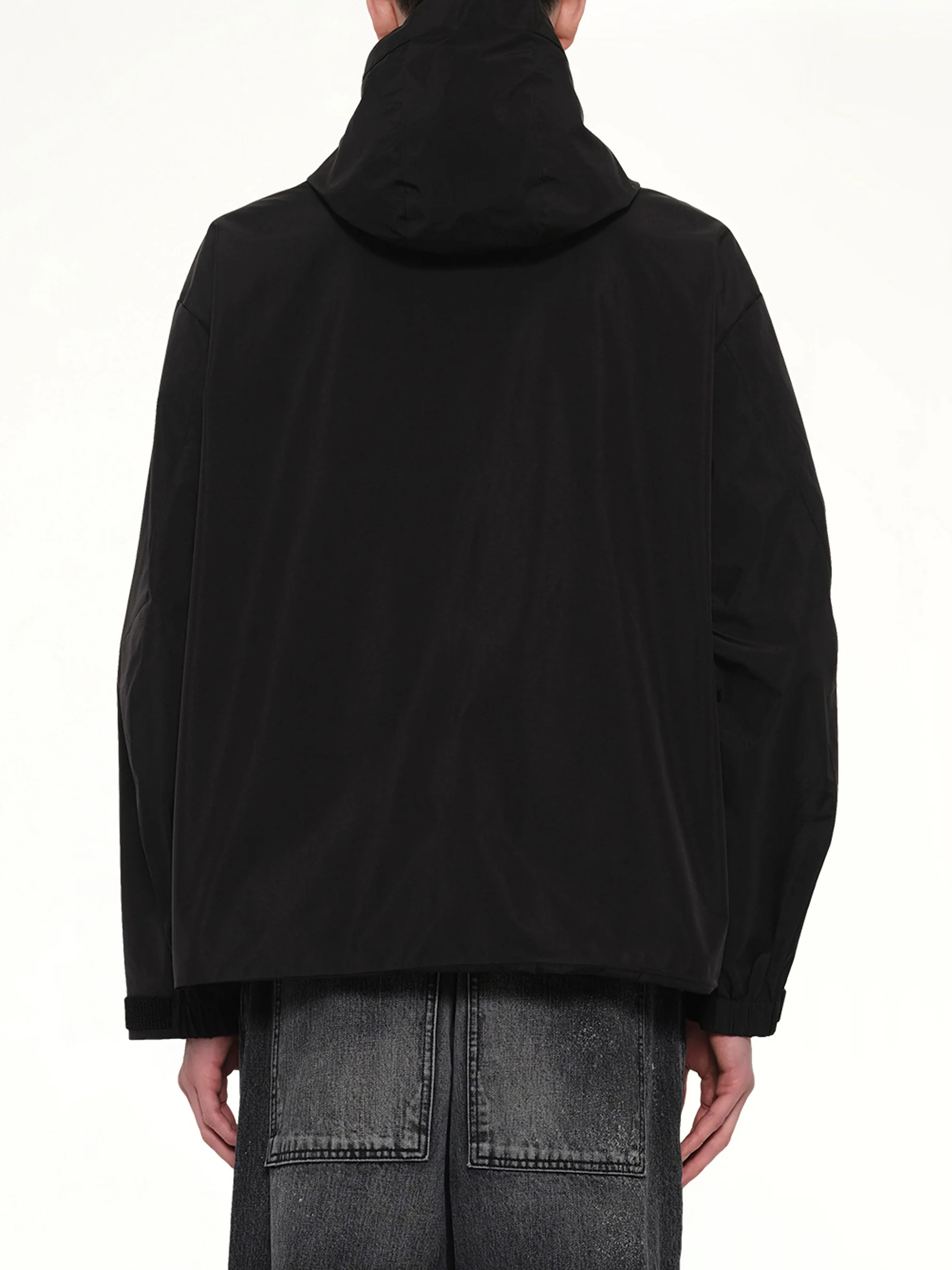 3L Shell Hoodie Jacket in Black - Image 5