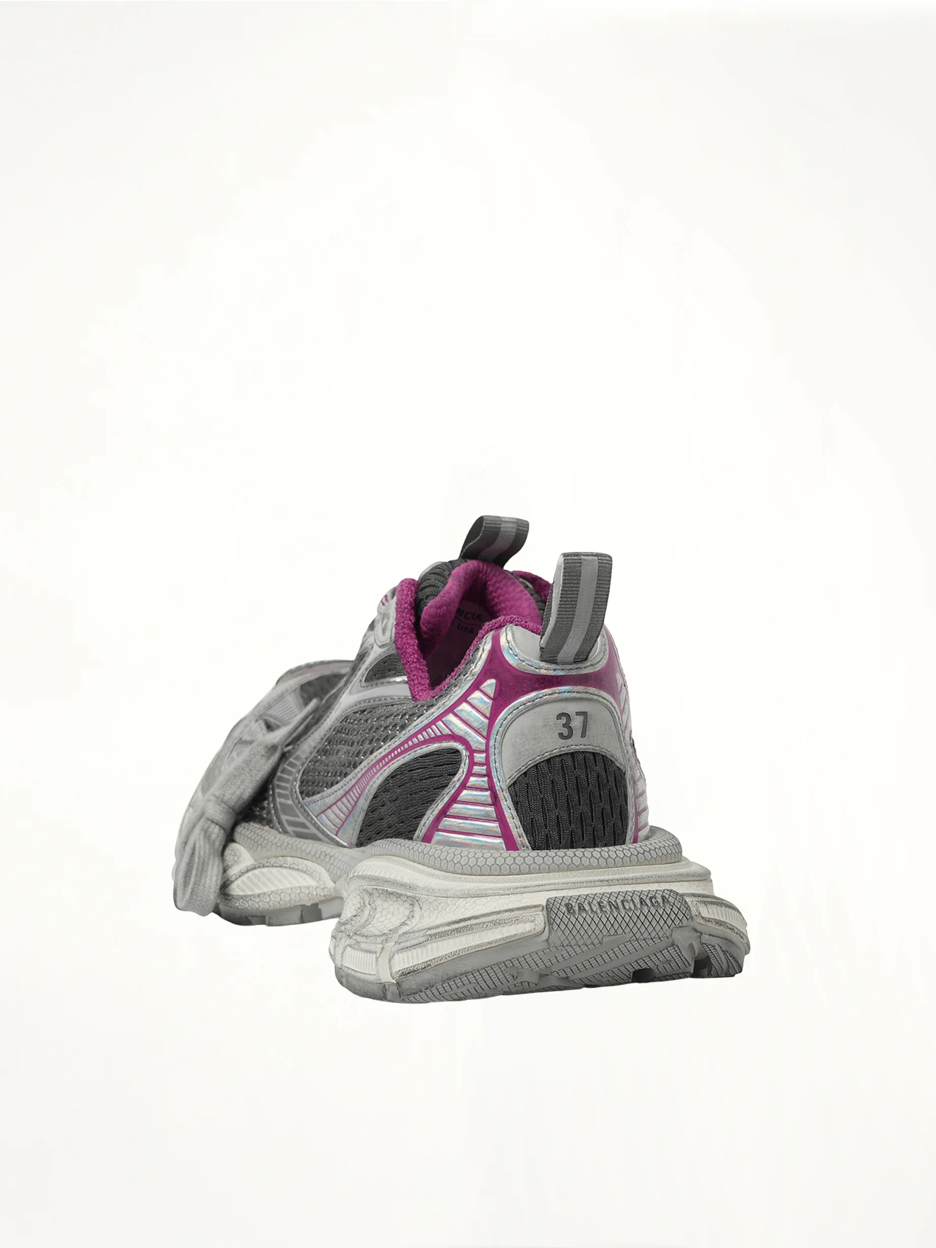 3XL Sneaker in Grey/White/Pink - Image 3