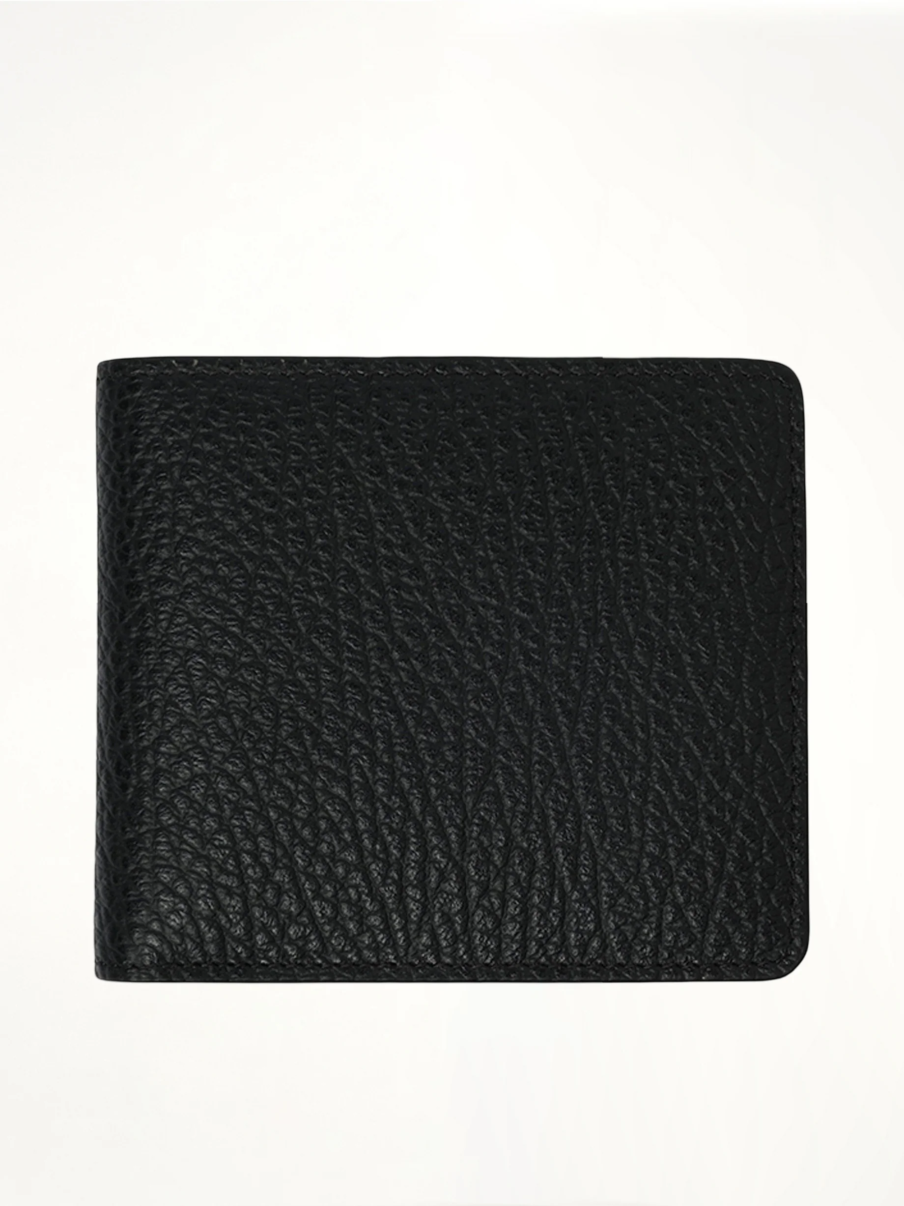 4 Stitch Bifold Wallet in Black - Image 2