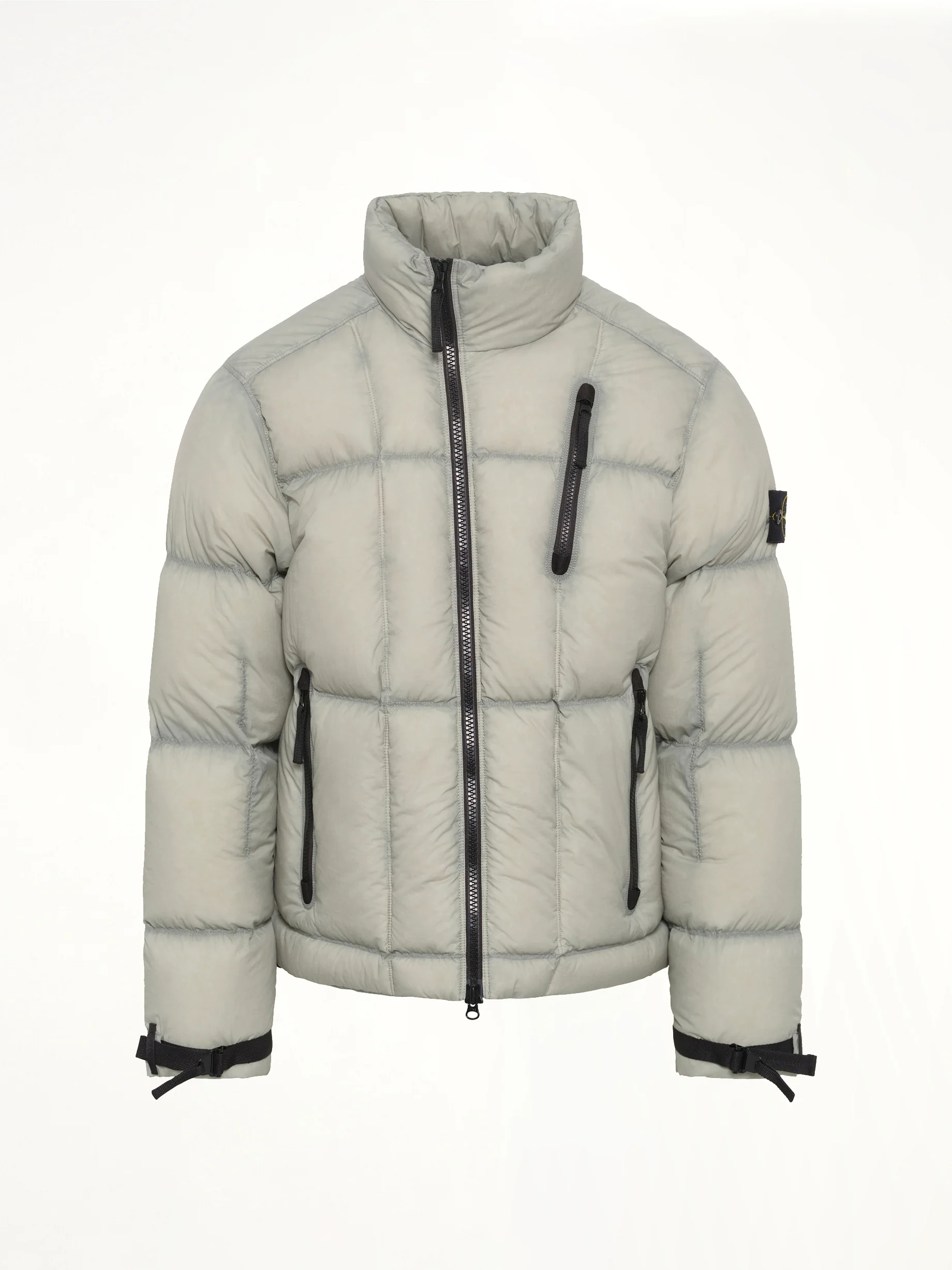 4100017 Light Nylon Tela Puffer in Green - Image 2
