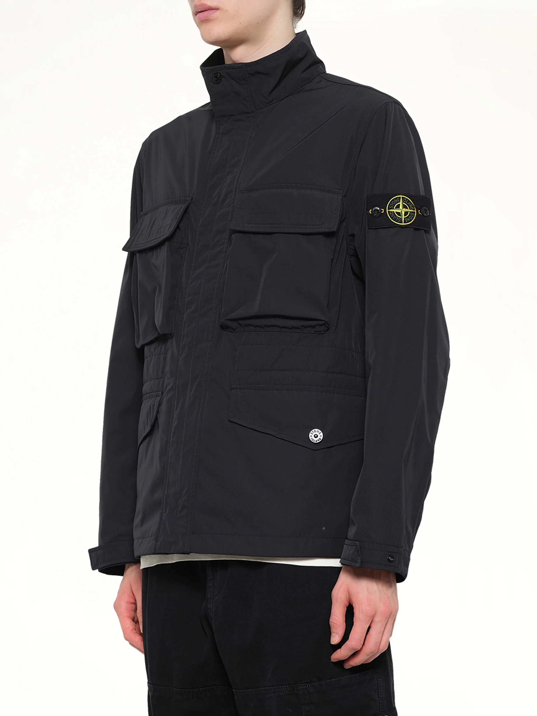 4100034 Field Jacket in Black - Image 3