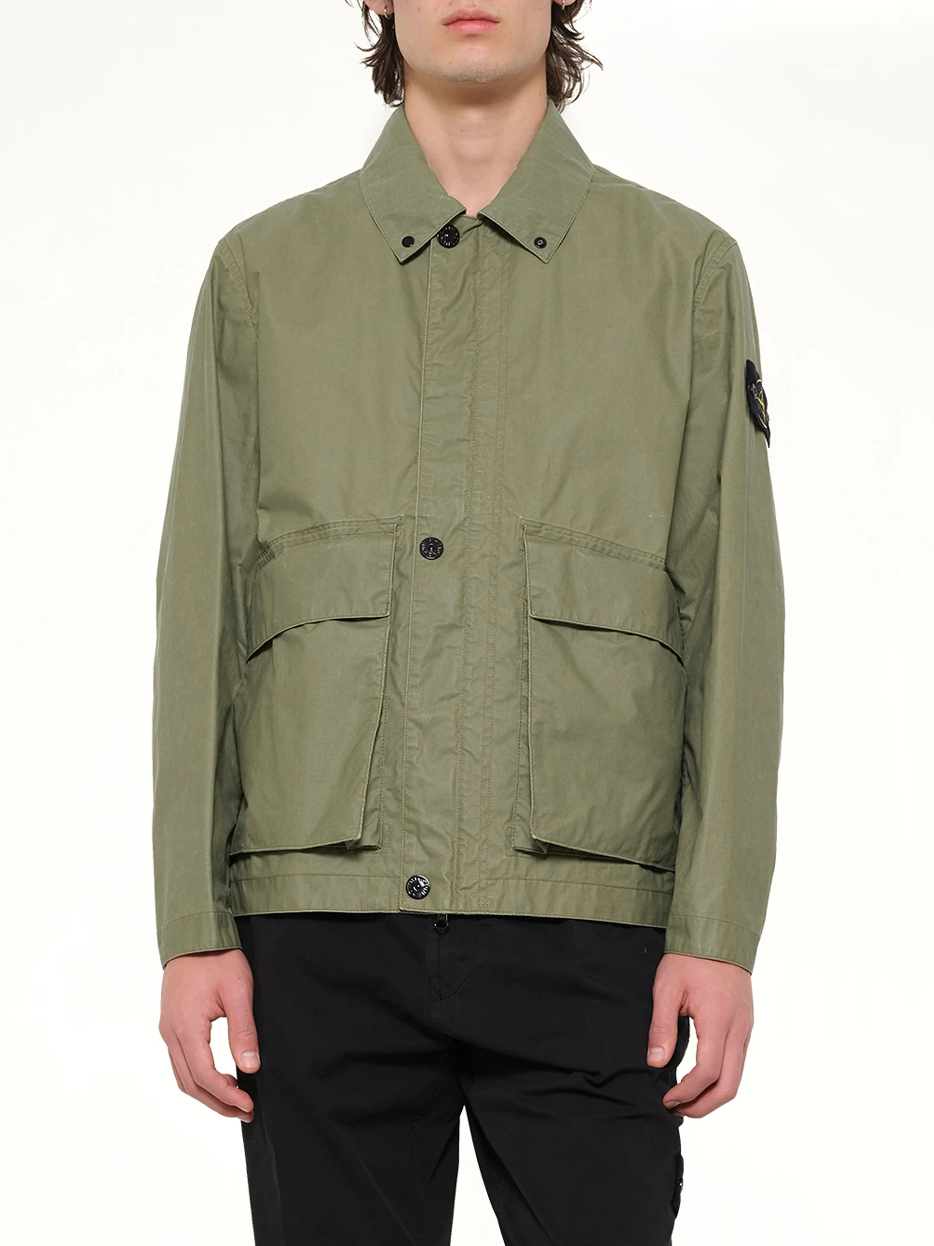 4100054 Jacket in Military Green - Image 6