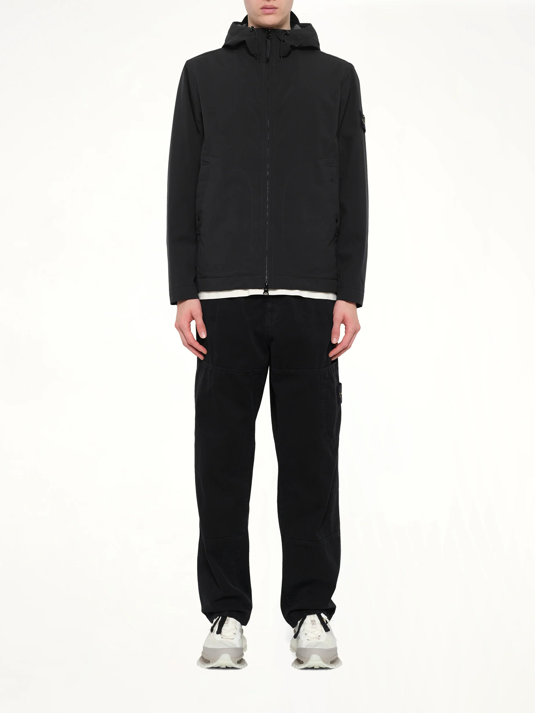 4100108 Short Parka in Black - Image 7
