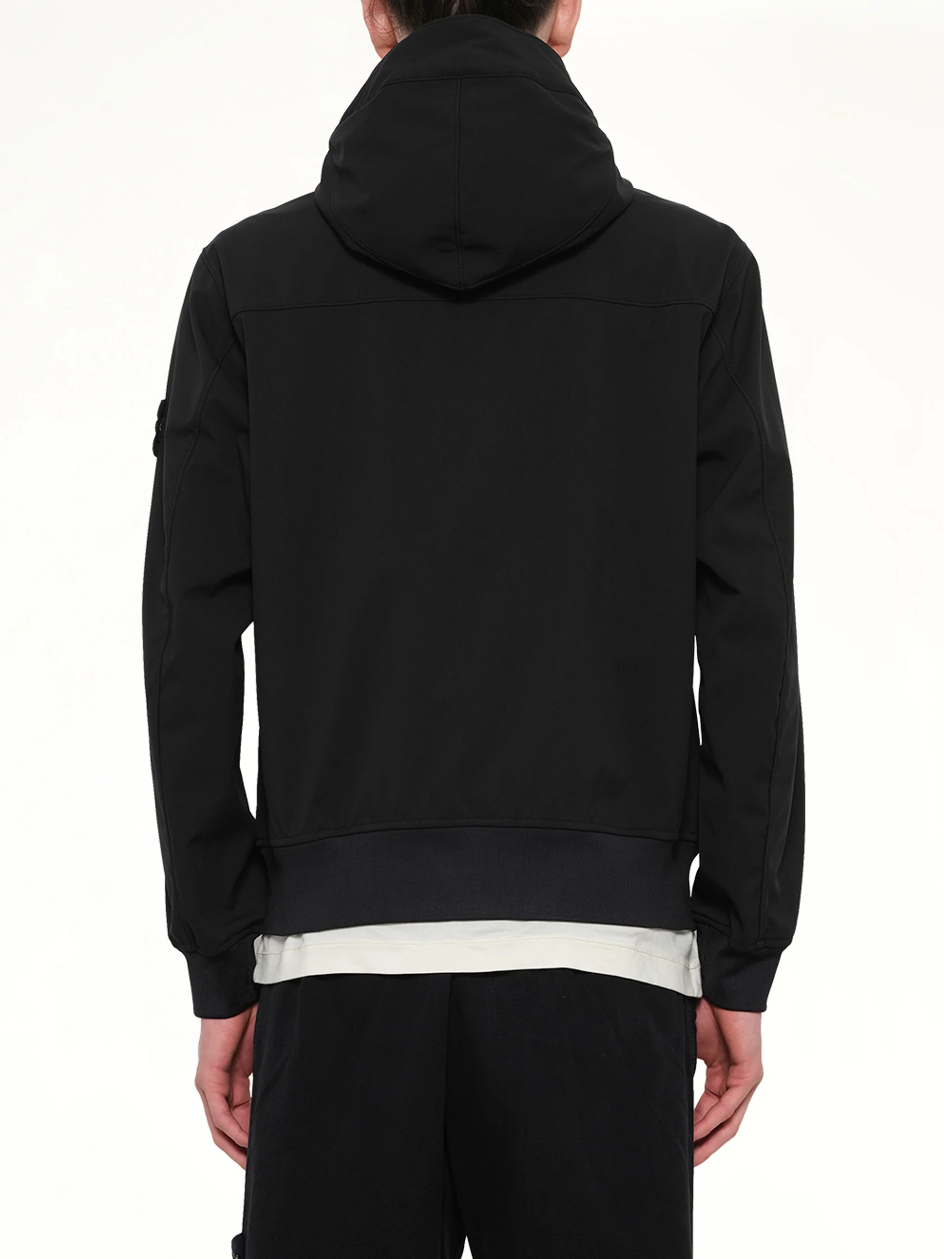 4100118 Short Parka in Black - Image 5
