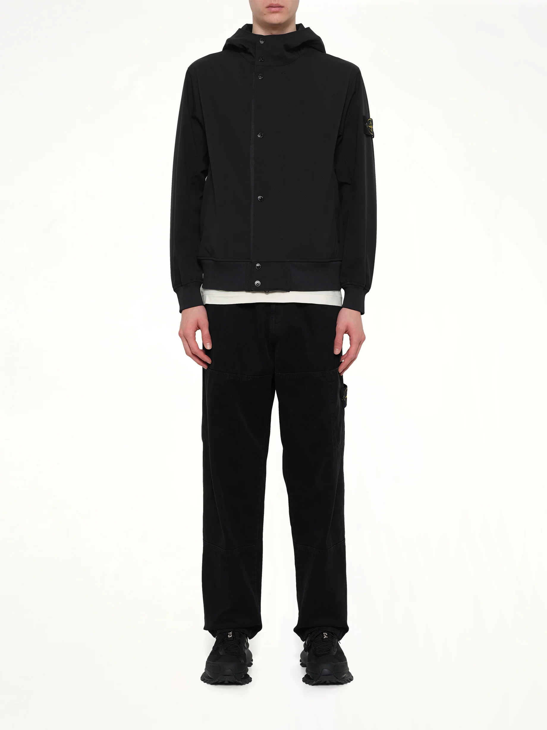 4100118 Short Parka in Black - Image 7