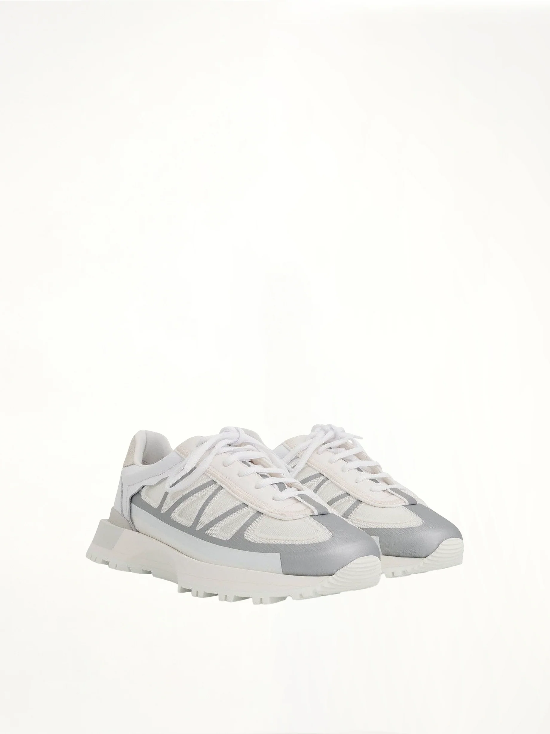 50-50 Sneakers in White - Image 2