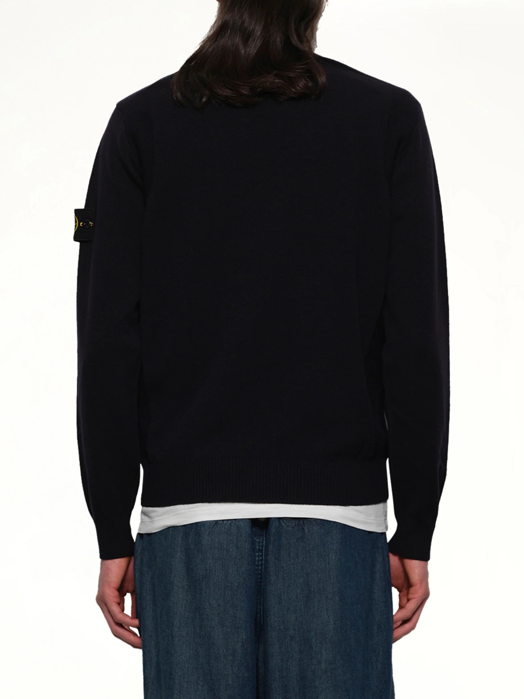 510000 Crewneck Sweatshirt in Navy Blue - Image 5