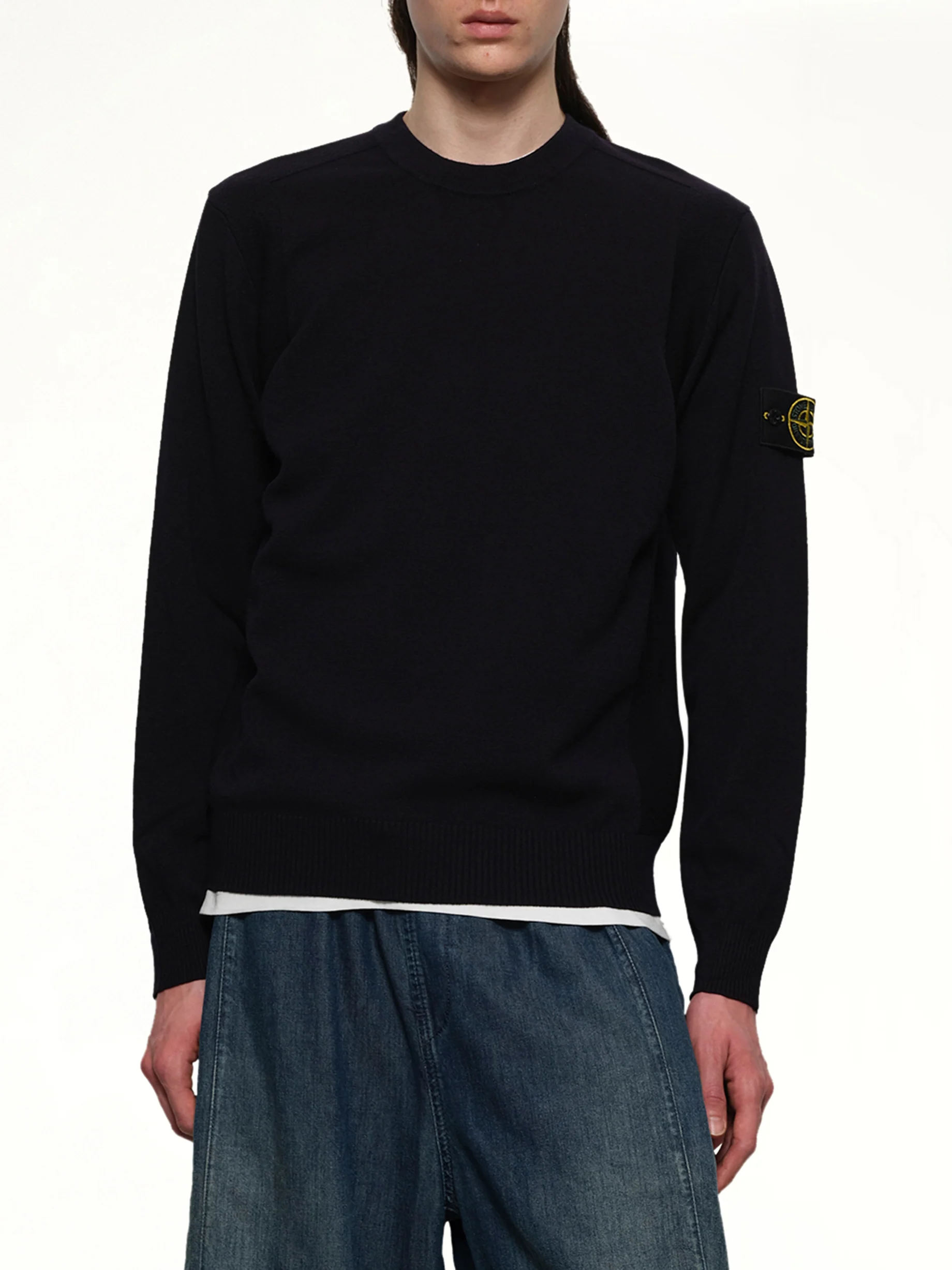 510000 Crewneck Sweatshirt in Navy Blue - Image 6