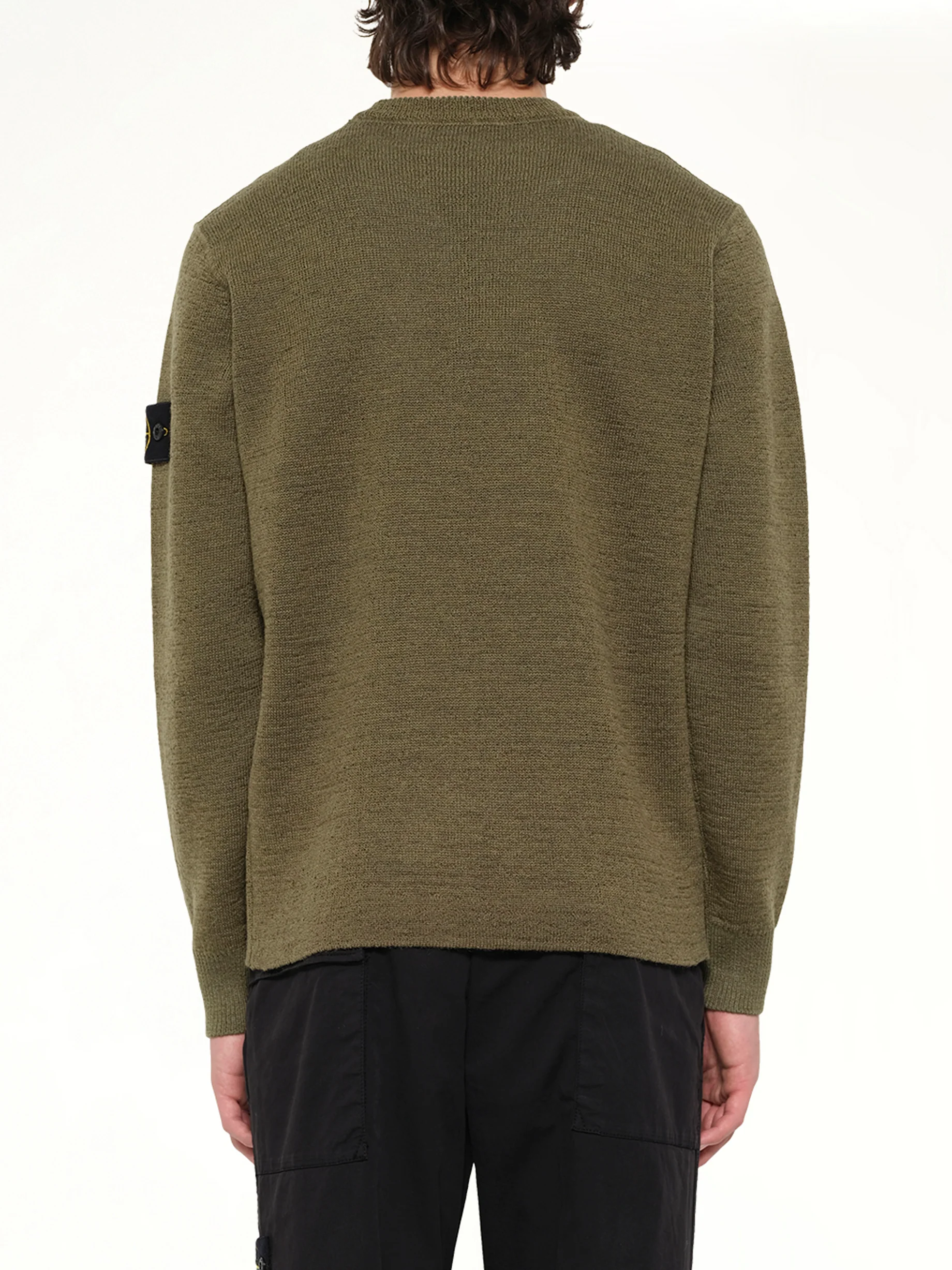 5100015 Crew Neck in Military Green - Image 5