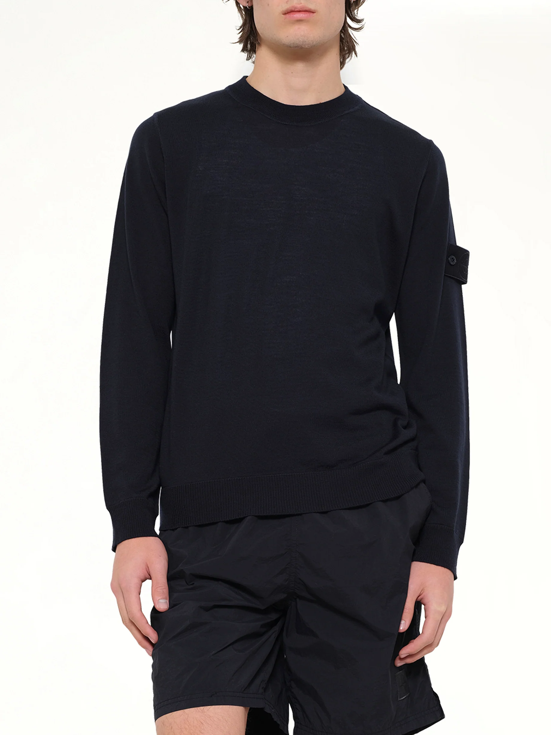 5100074 Crew Neck in Navy Blue - Image 6