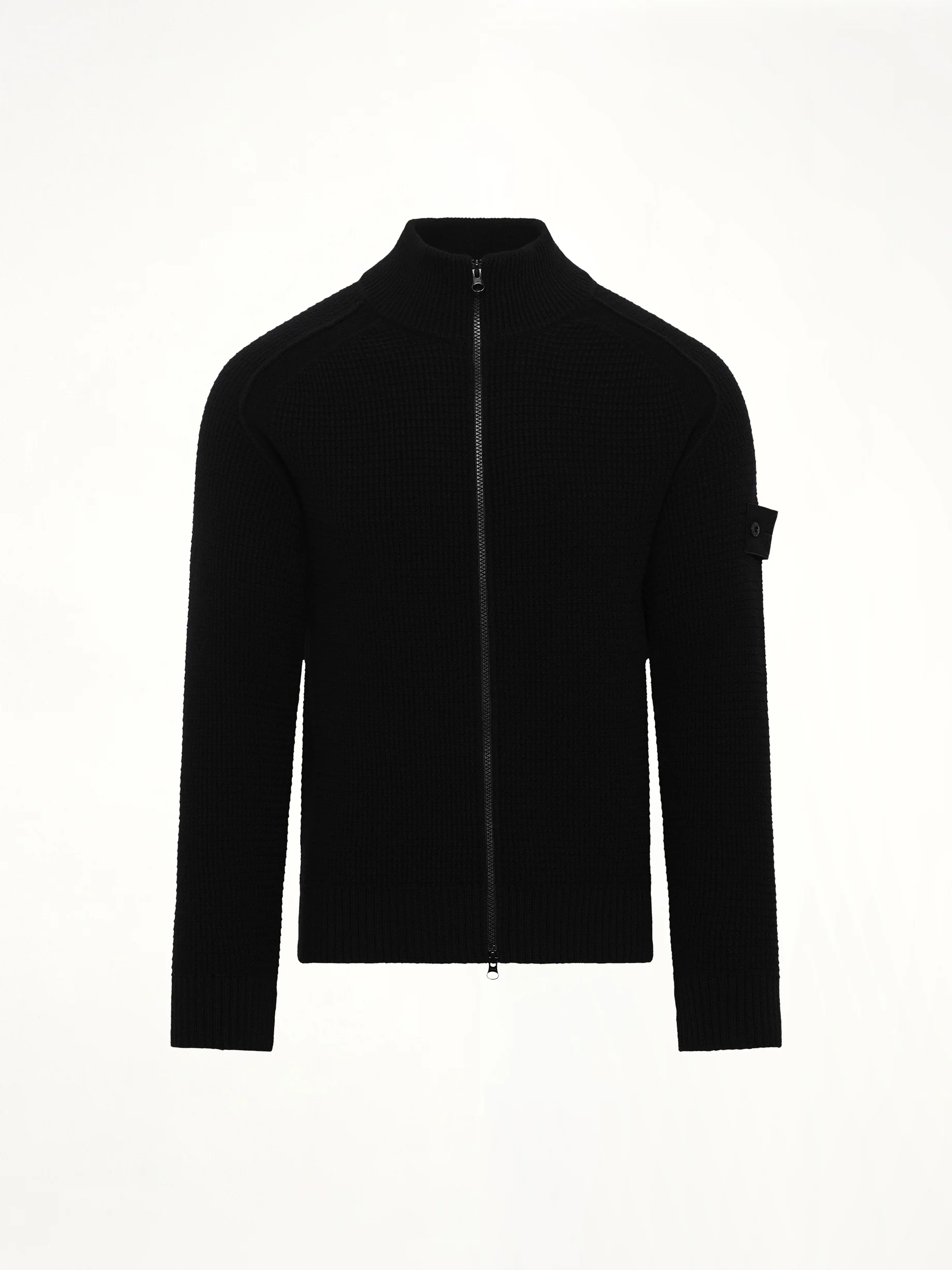 510008 Knit Cardigan in Black - Image 2