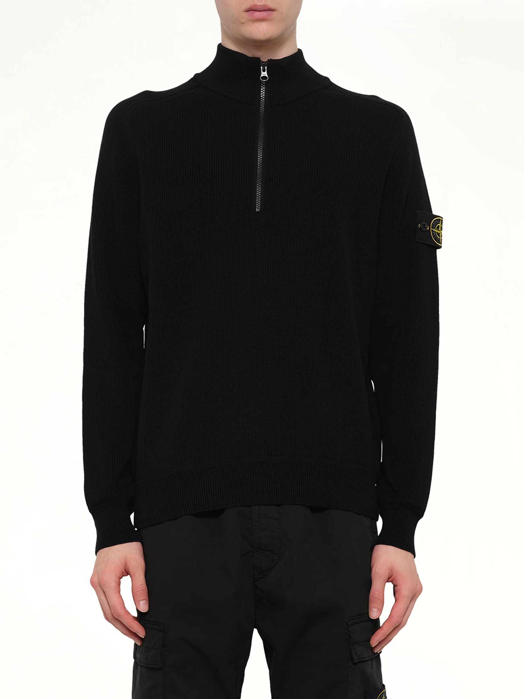 5100124 LS Polo in Black