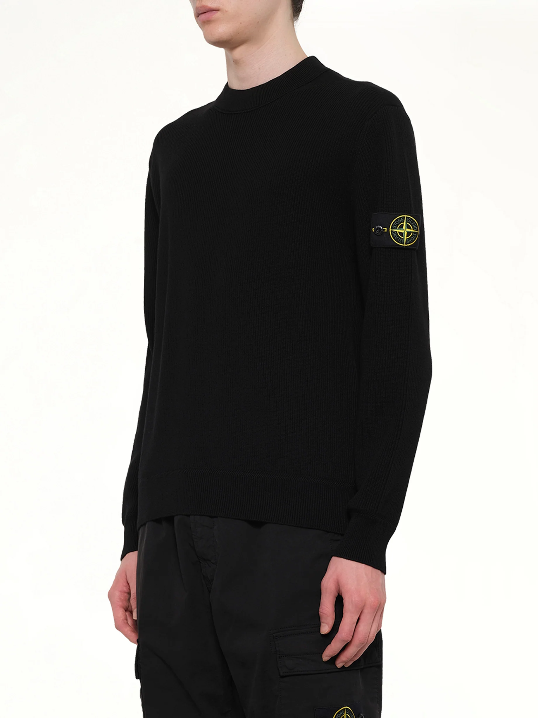 5100154 Crew Neck in Black - Image 3