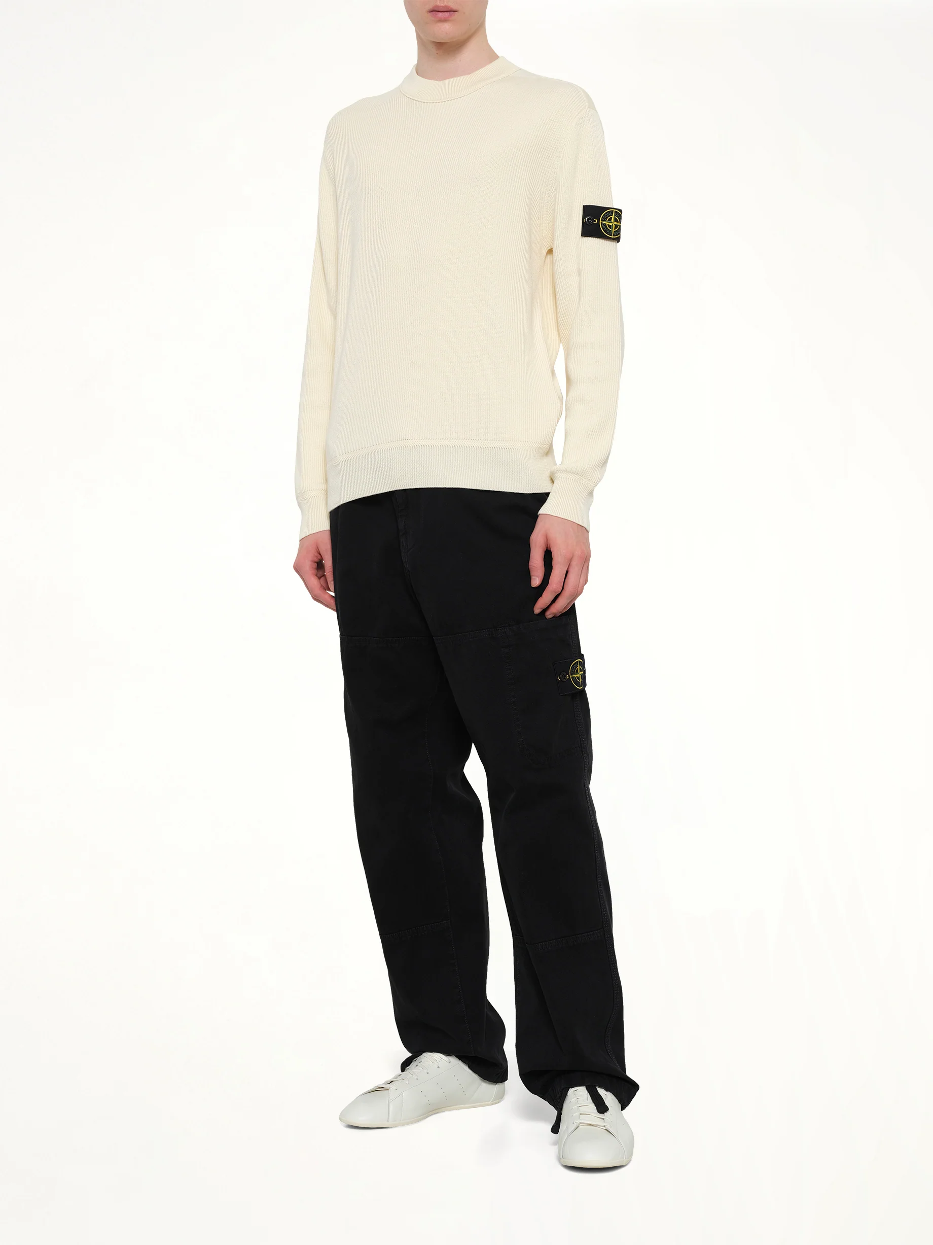 5100154 Crew Neck in Ivory - Image 4