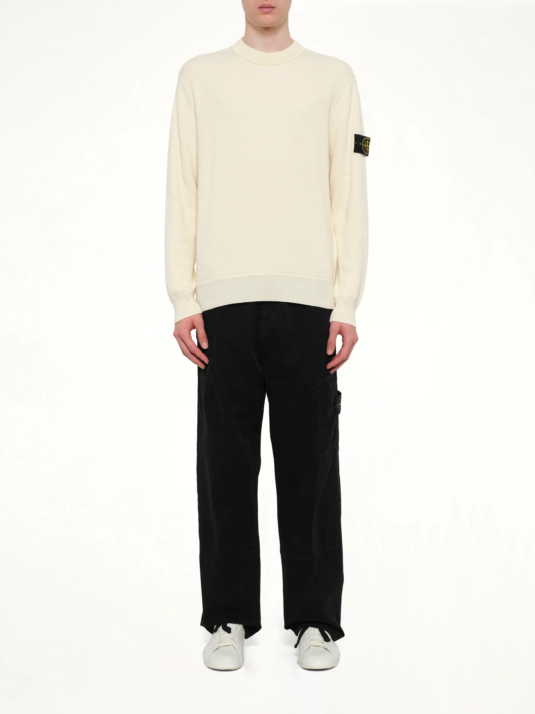 5100154 Crew Neck in Ivory - Image 7