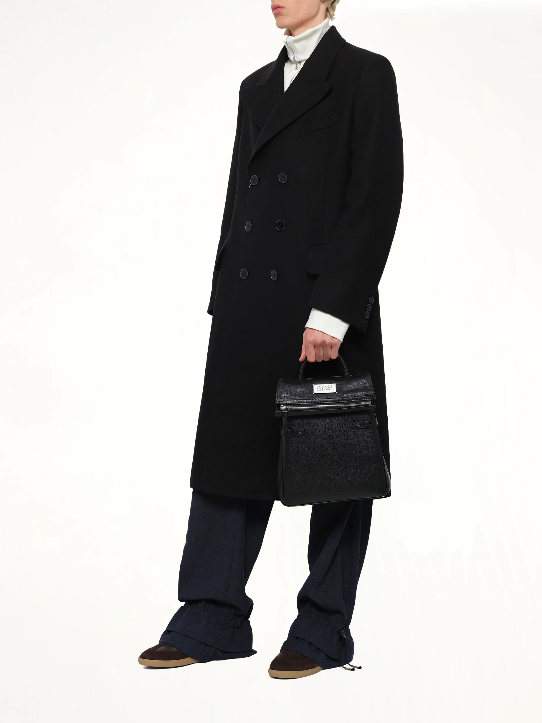 5AC Top Handle Backpack in Black - Image 4