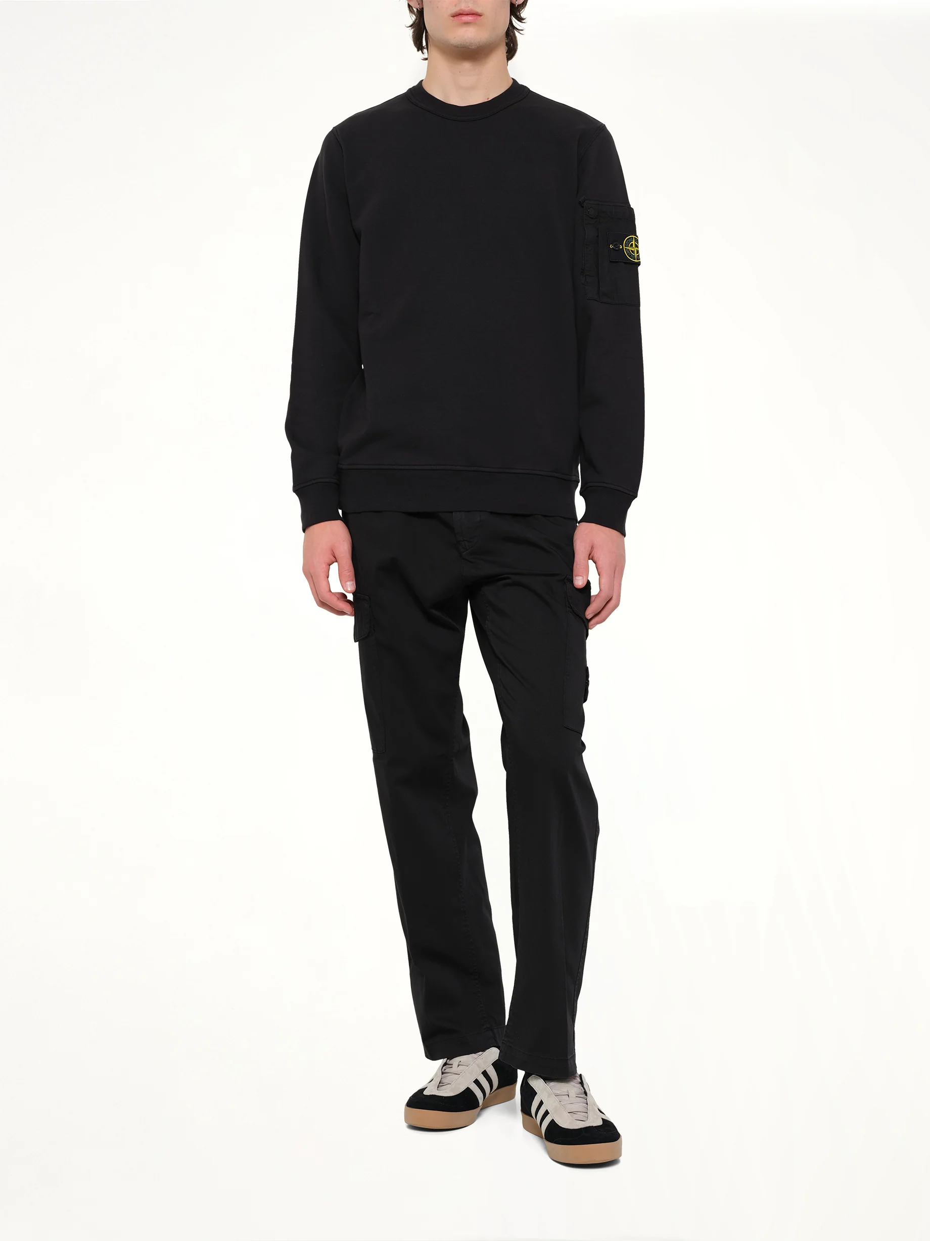 6100019 Sweatshirt in Black - Image 4