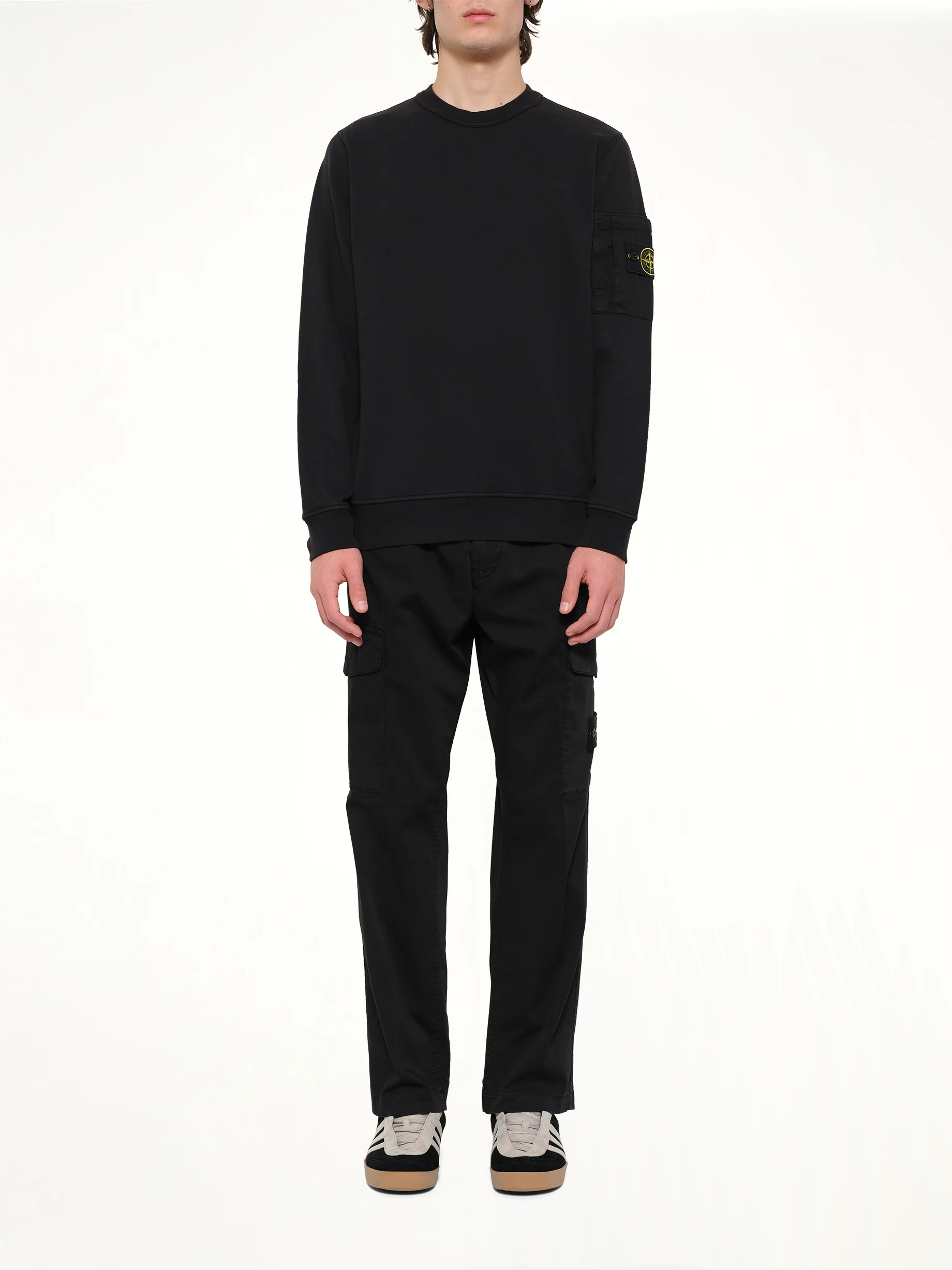 6100019 Sweatshirt in Black - Image 7