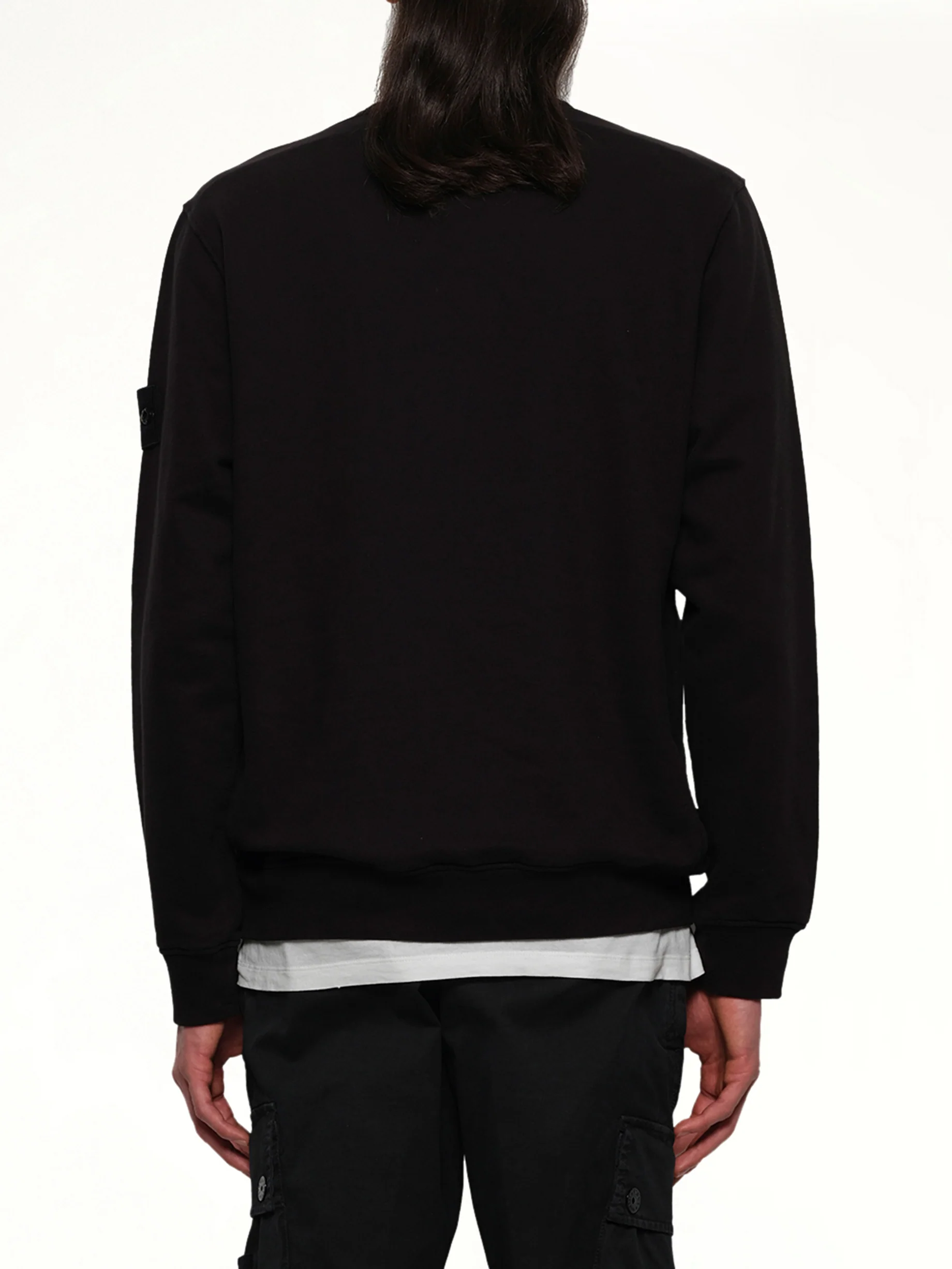 610002 Sweatshirt in Black - Image 5