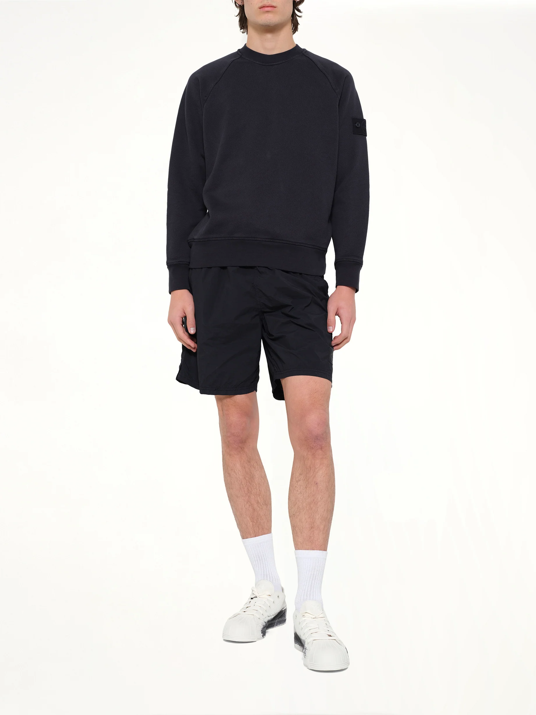 6100028 Sweatshirt in Navy Blue - Image 4