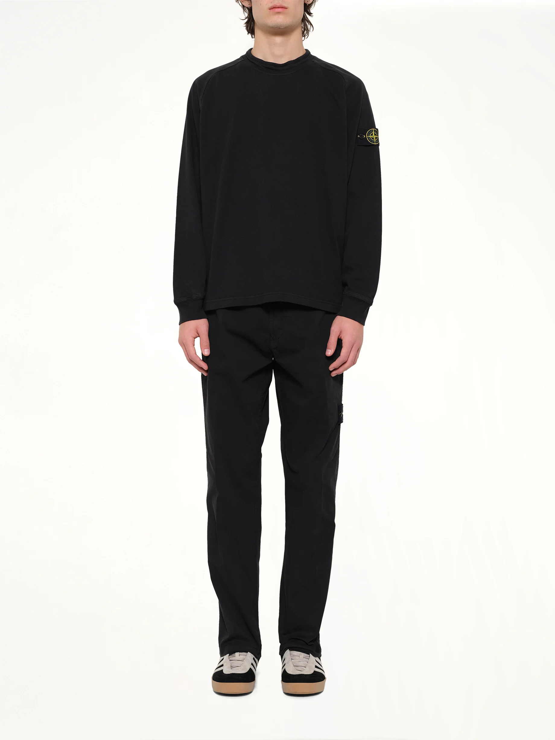 6100030 Sweatshirt in Black - Image 7