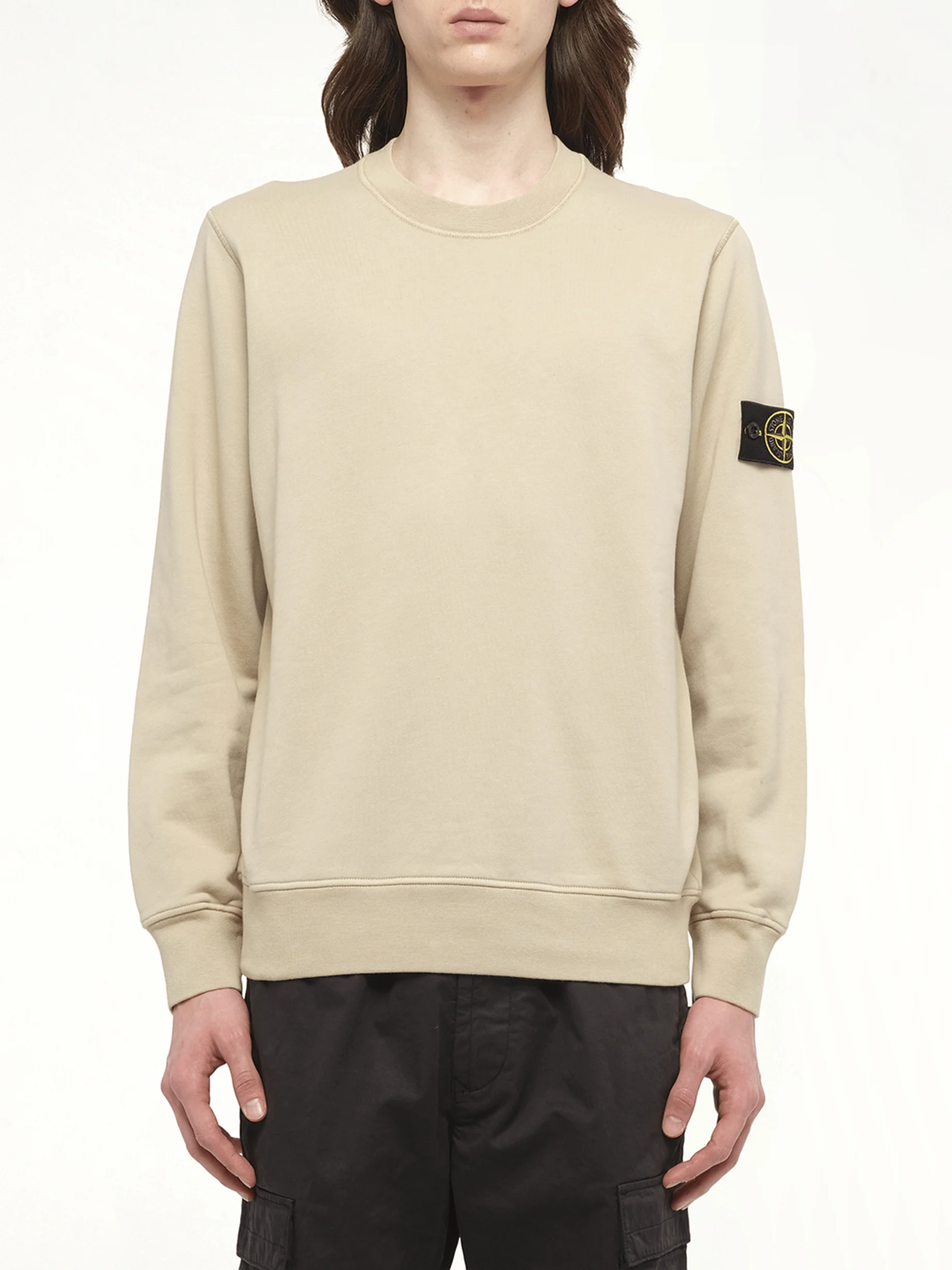 610006 Cotton Fleece Sweatshirt in Desert