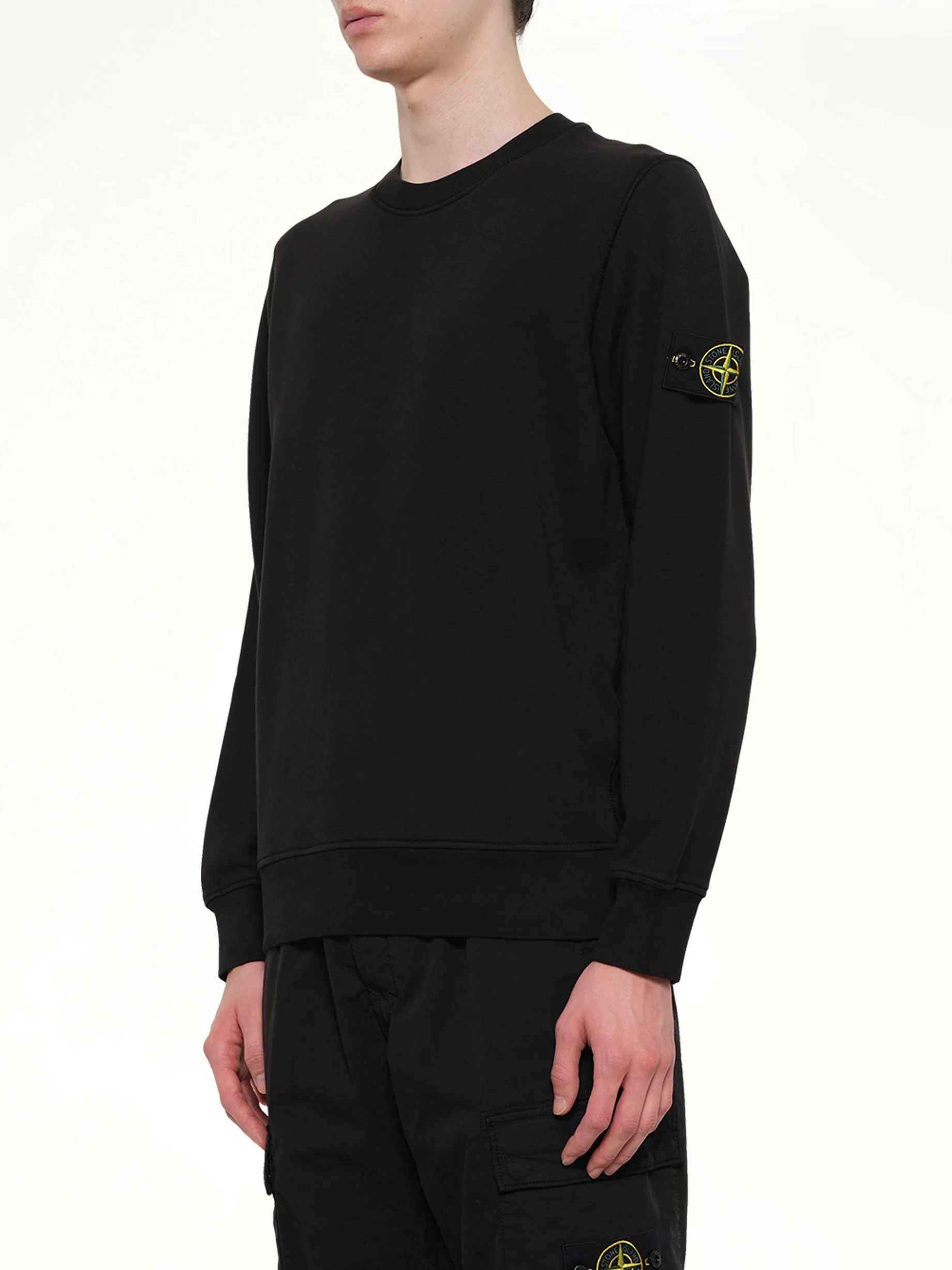 6100060 Sweatshirt in Black - Image 3