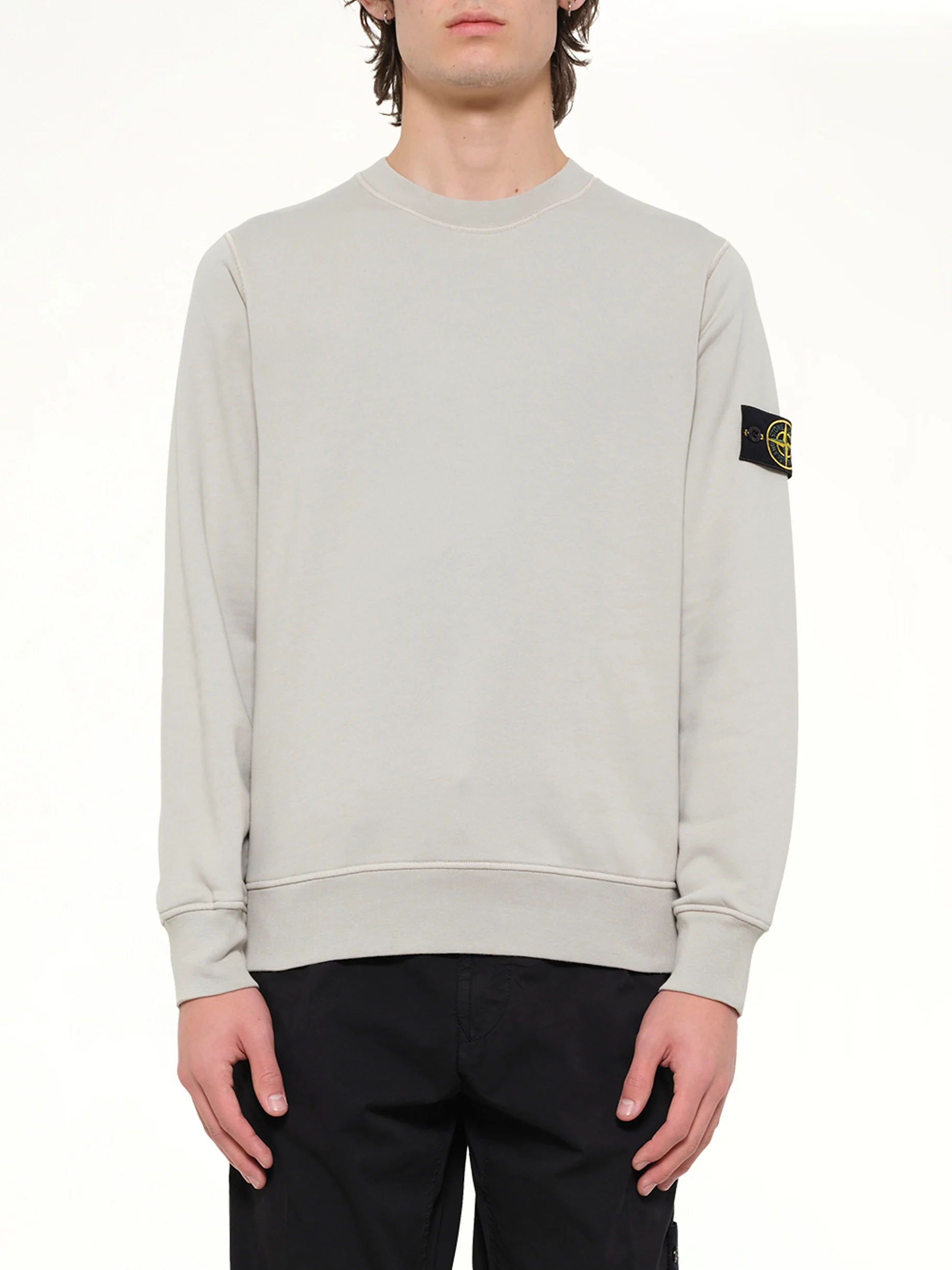 6100060 Sweatshirt in Pearl Grey