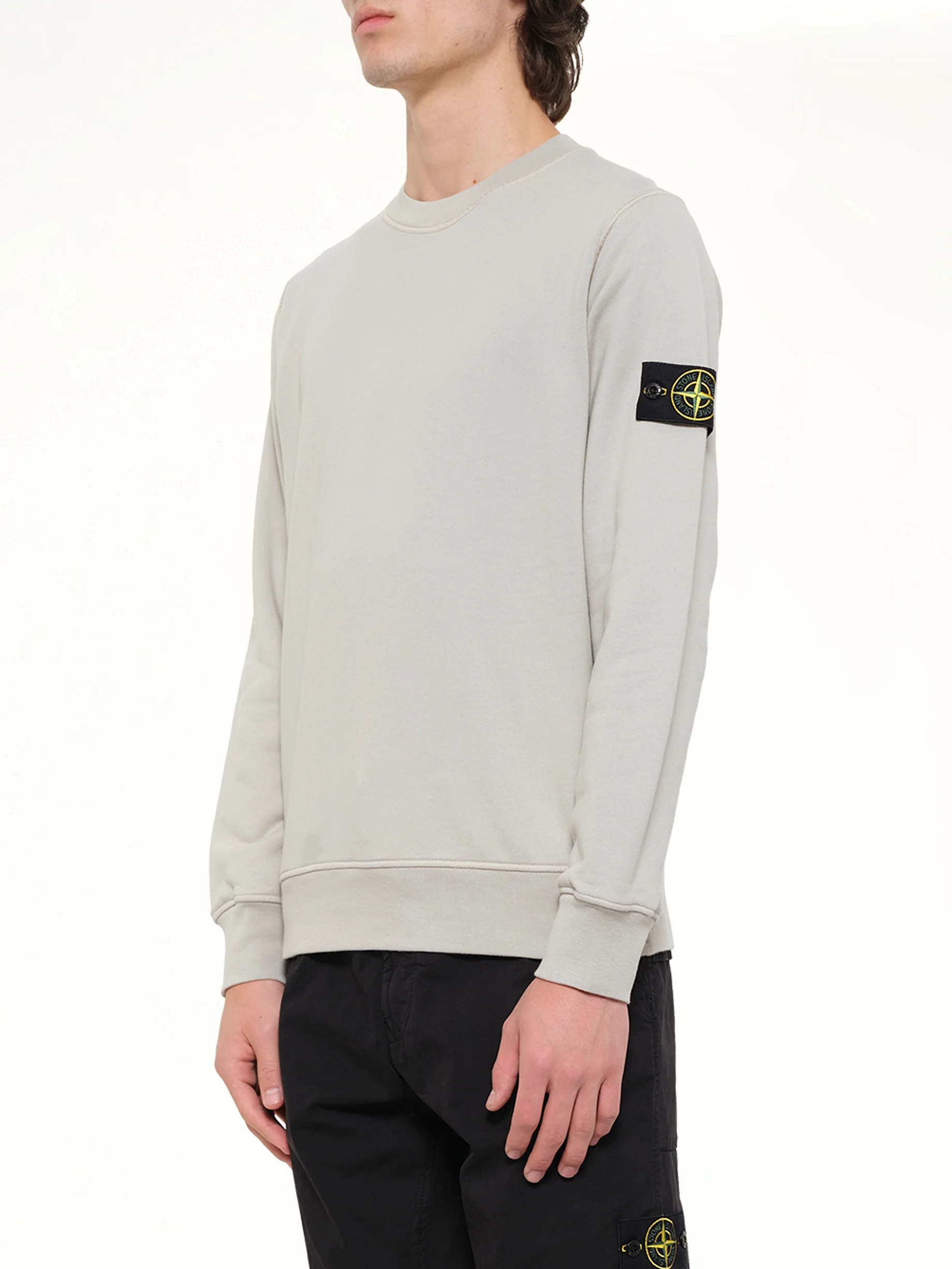 6100060 Sweatshirt in Pearl Grey - Image 3