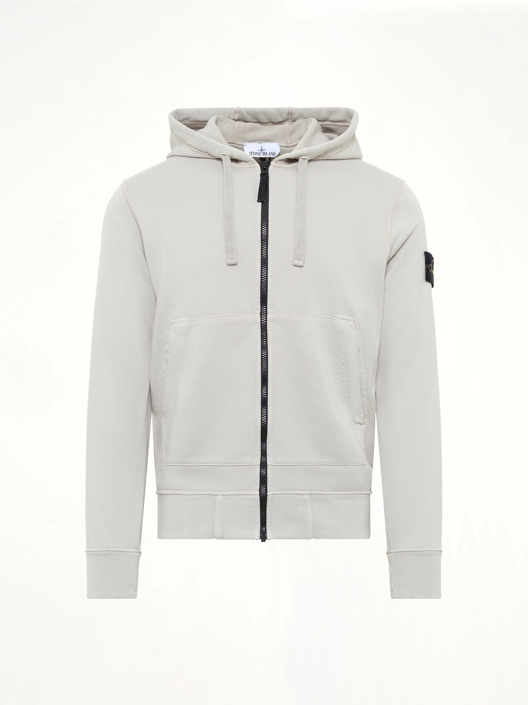 6100061 Hoodie Sweater in Pearl Grey - Image 2