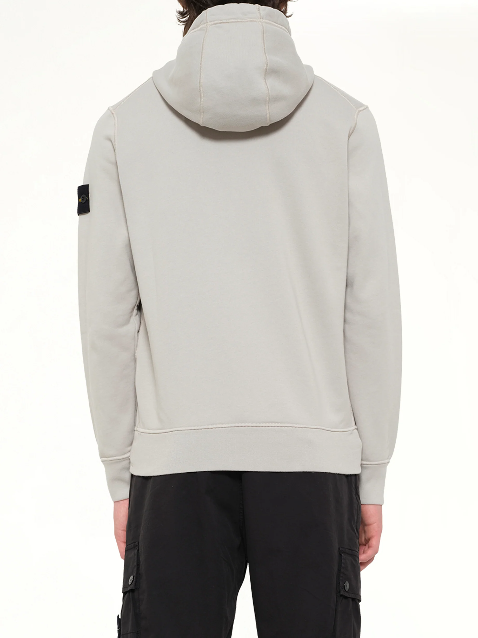 6100061 Hoodie Sweater in Pearl Grey - Image 5