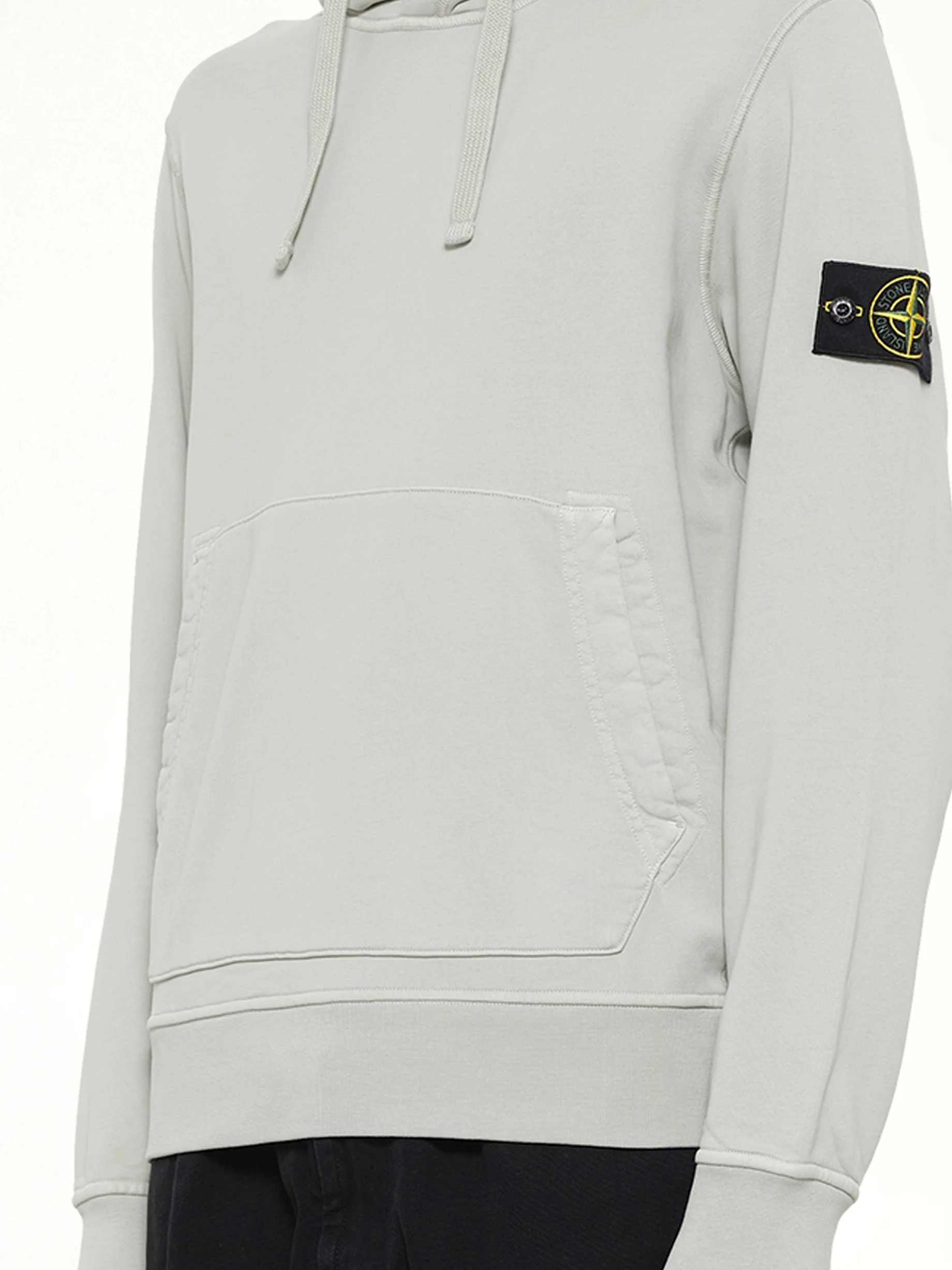 6100062 Hoodie Sweater in Pearl Grey - Image 6