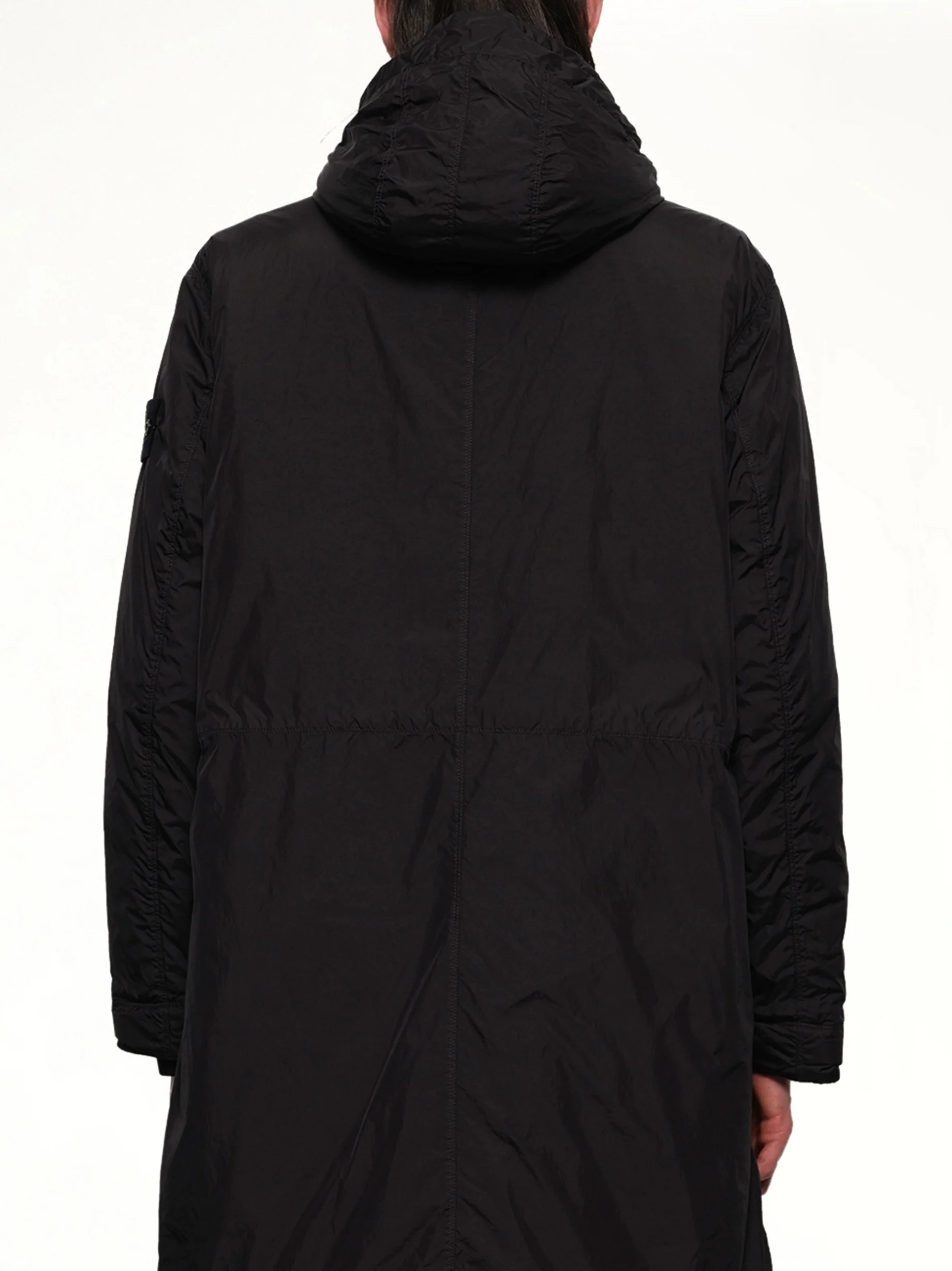 710000 Long Parka in Black - Image 5