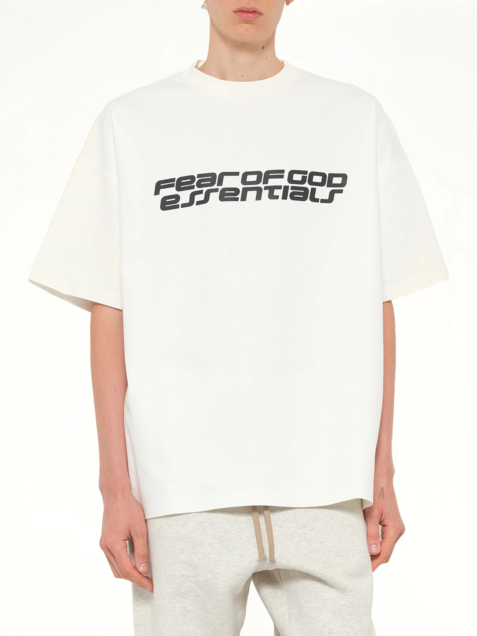 90's Short Sleeve T-Shirt in Ivory - Image 6
