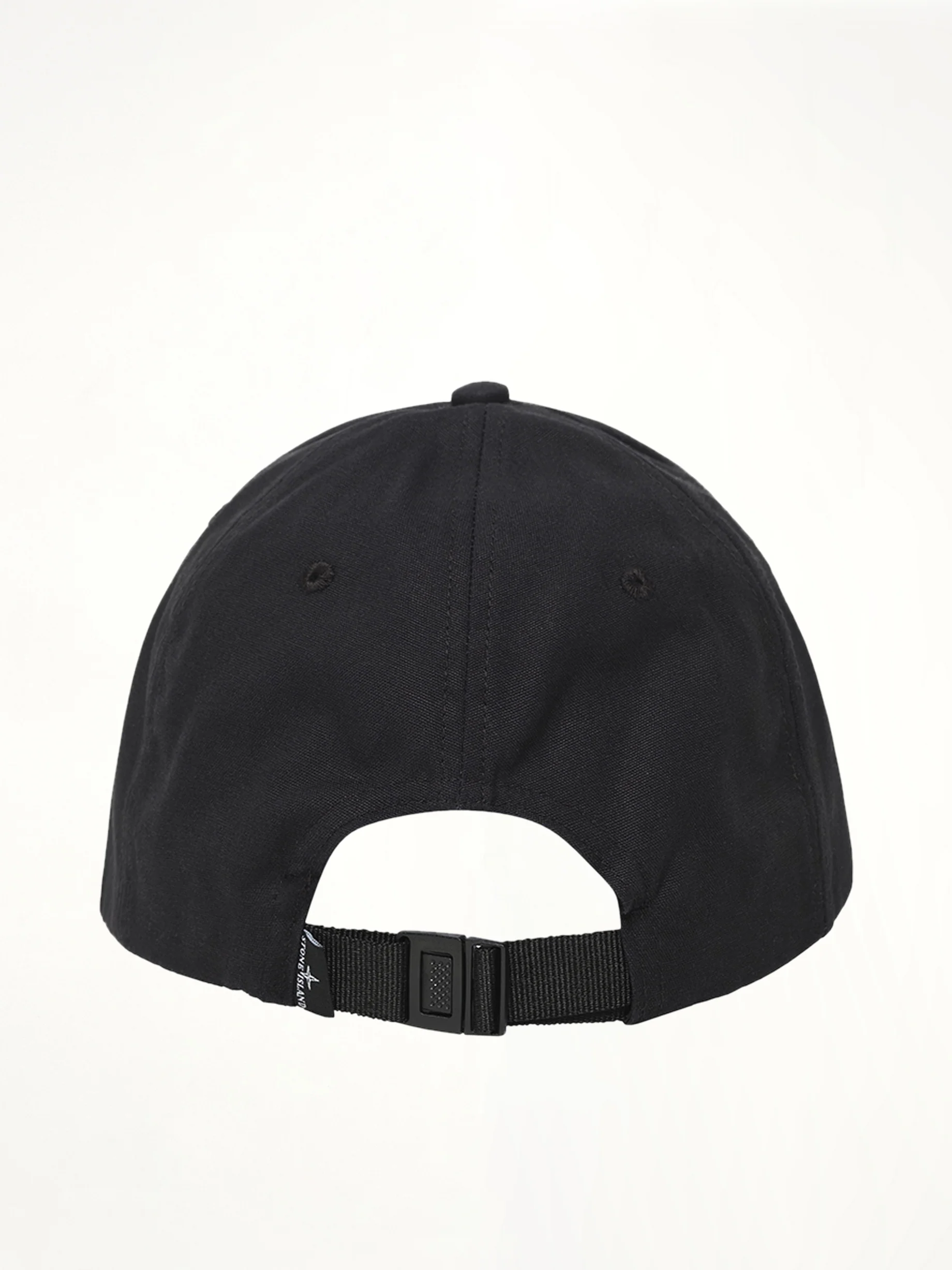910001 Cotton Baseball Cap in Black - Image 3