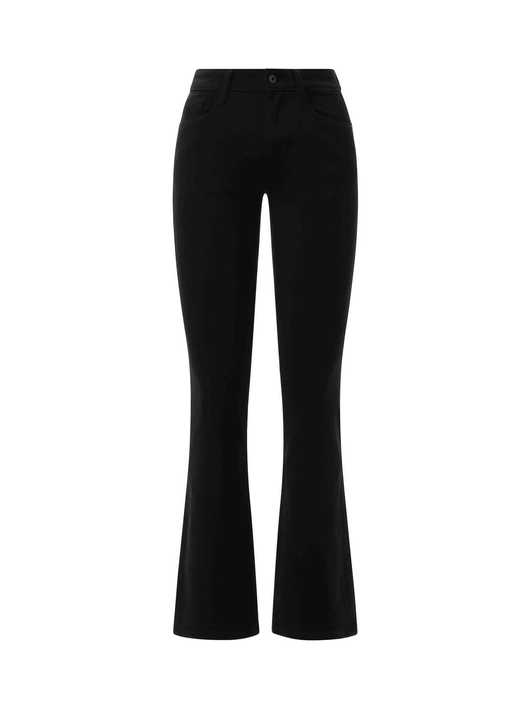 999 Skinny Stretch Jeans in Black - Image 2