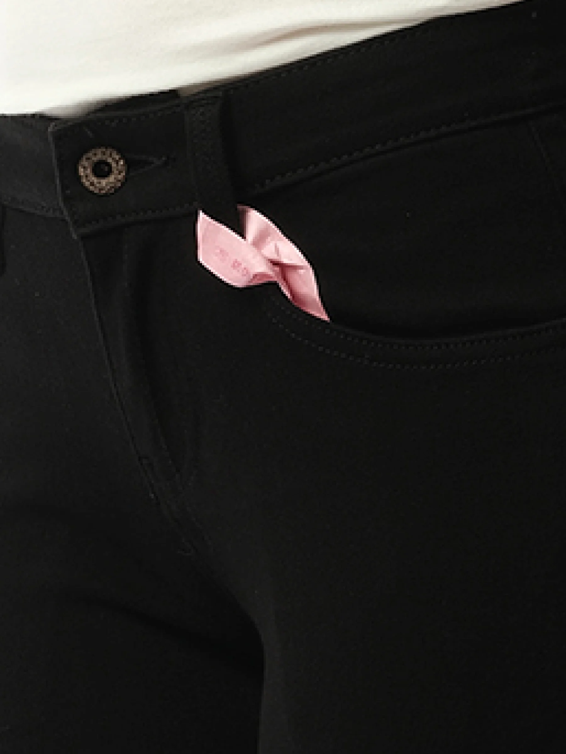 999 Skinny Stretch Jeans in Black - Image 3