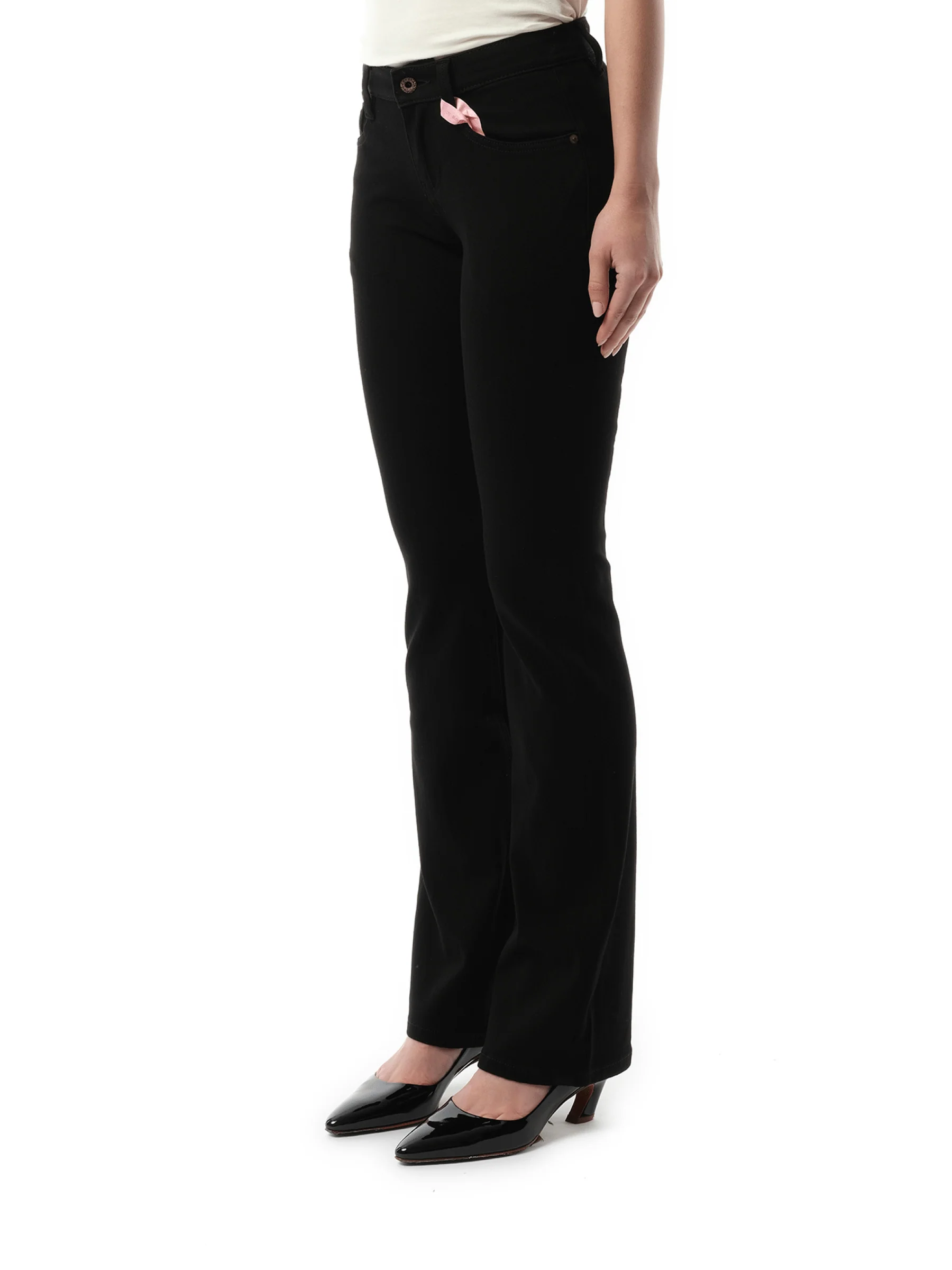 999 Skinny Stretch Jeans in Black - Image 5