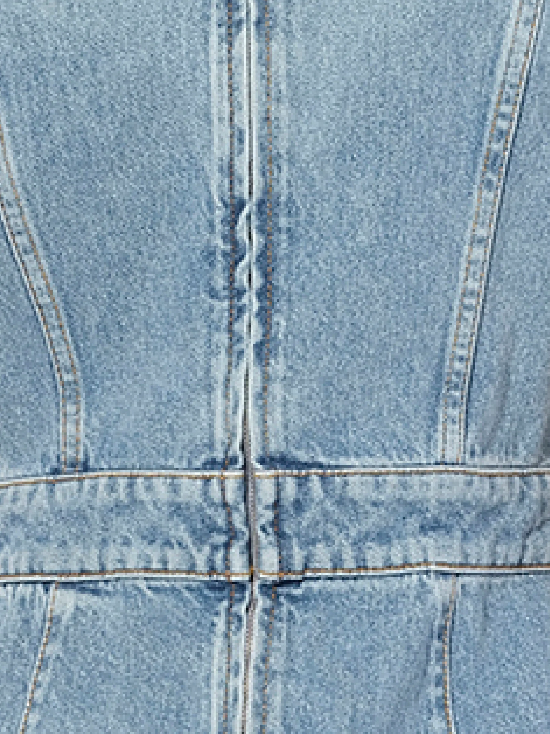 Abito Denim Dress in Blue - Image 3