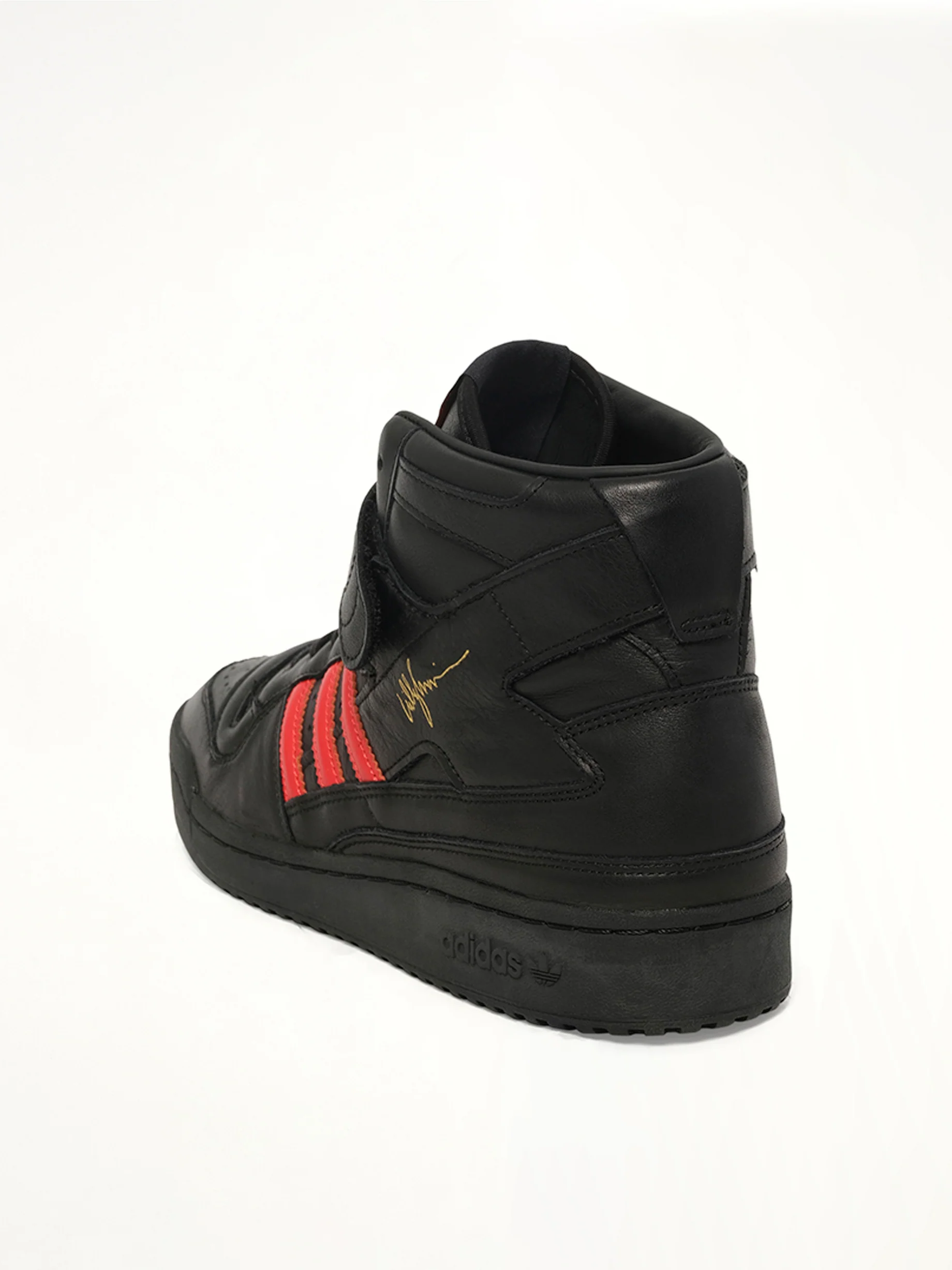 Adidas X Chavarria Forum High in Black/Red - Image 3