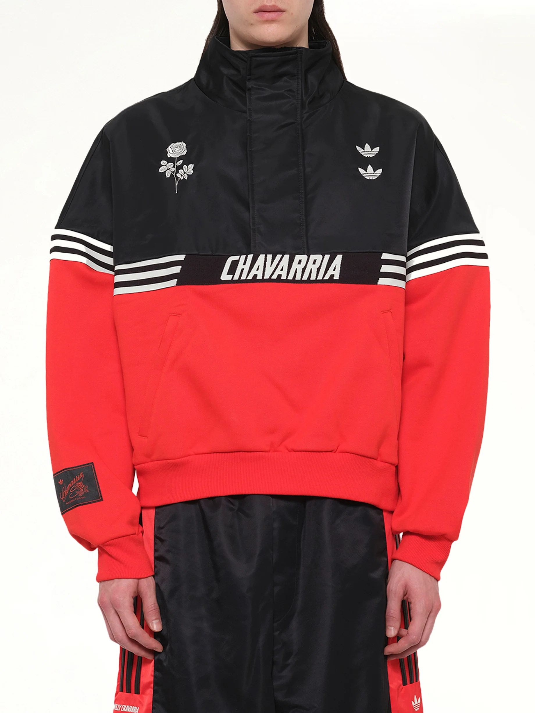 Adidas X Chavarria Gomez Half Zip in Black