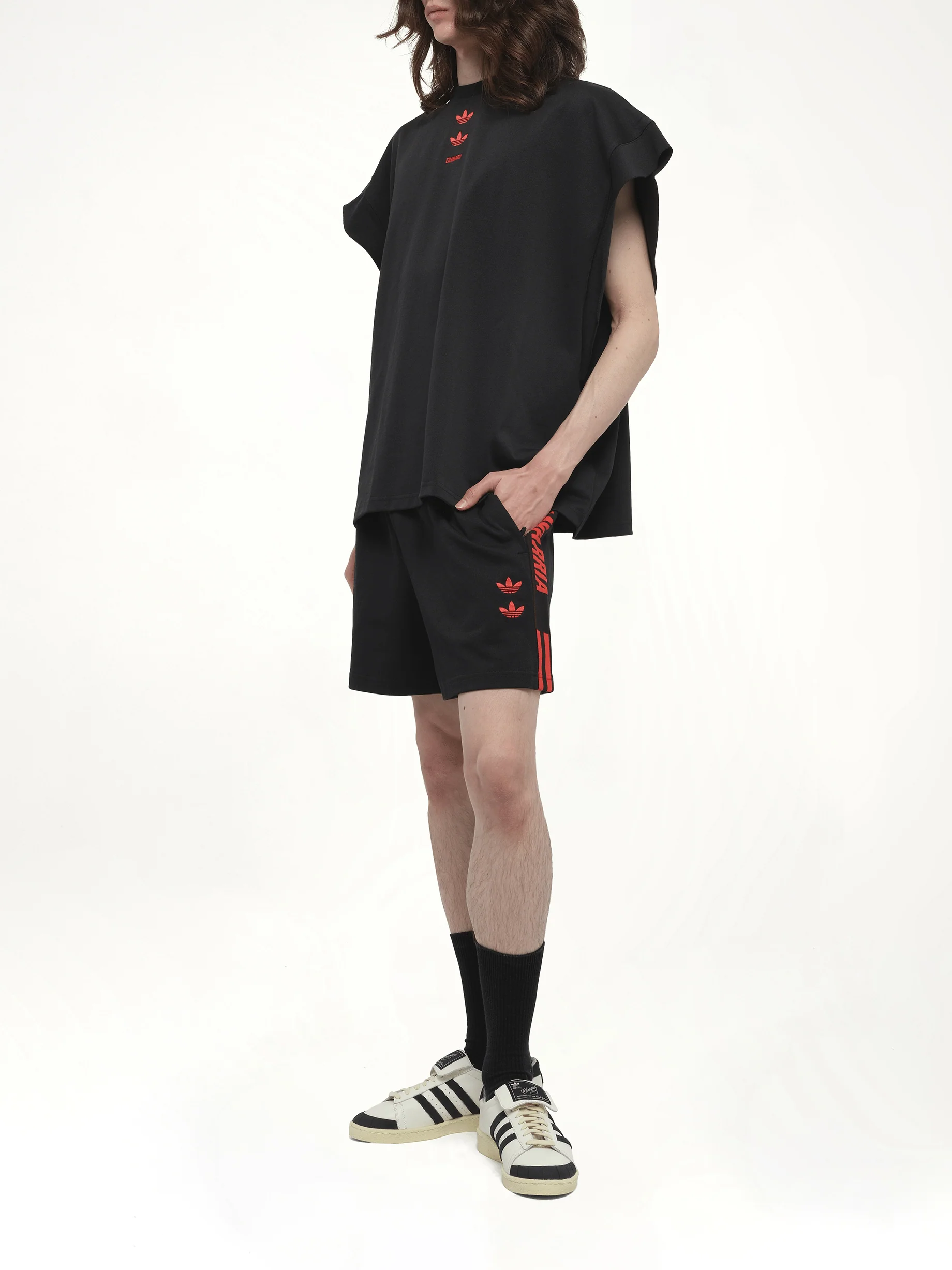 Adidas X Chavarria Jabbar Muscle T-Shirt in Black - Image 4