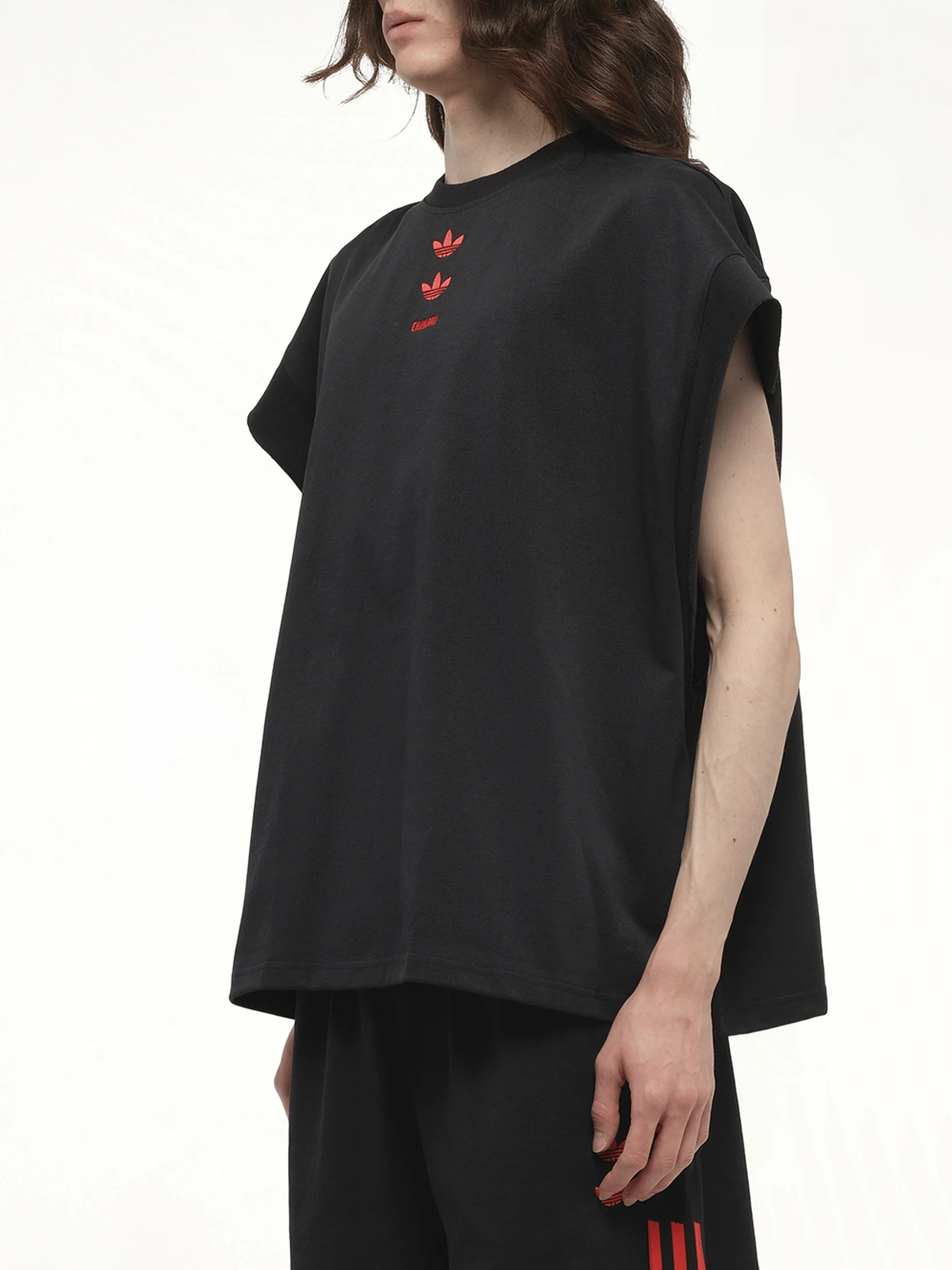 Adidas X Chavarria Jabbar Muscle T-Shirt in Black - Image 5
