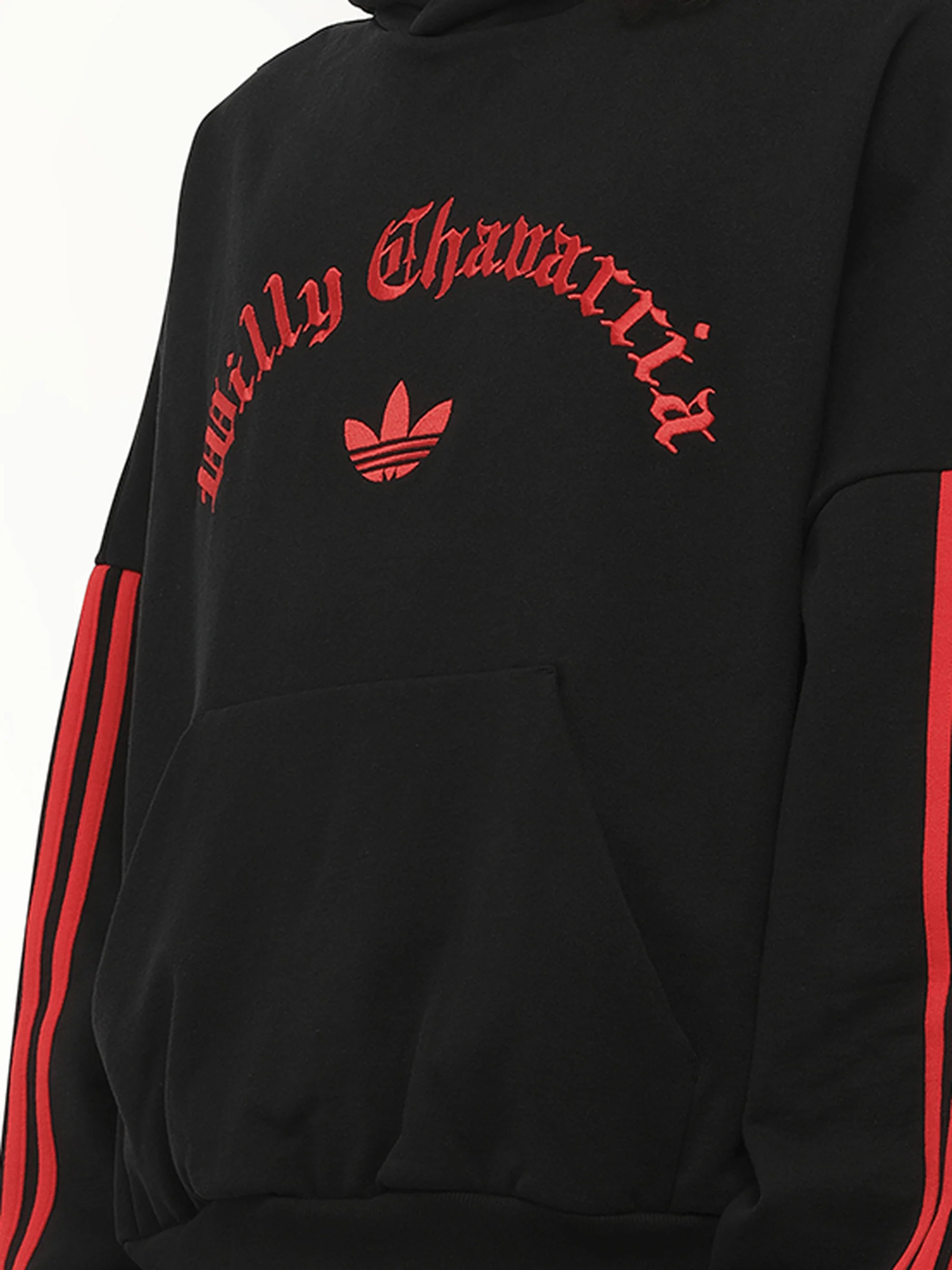 Adidas X Chavarria Merch Hoodie in Black - Image 3