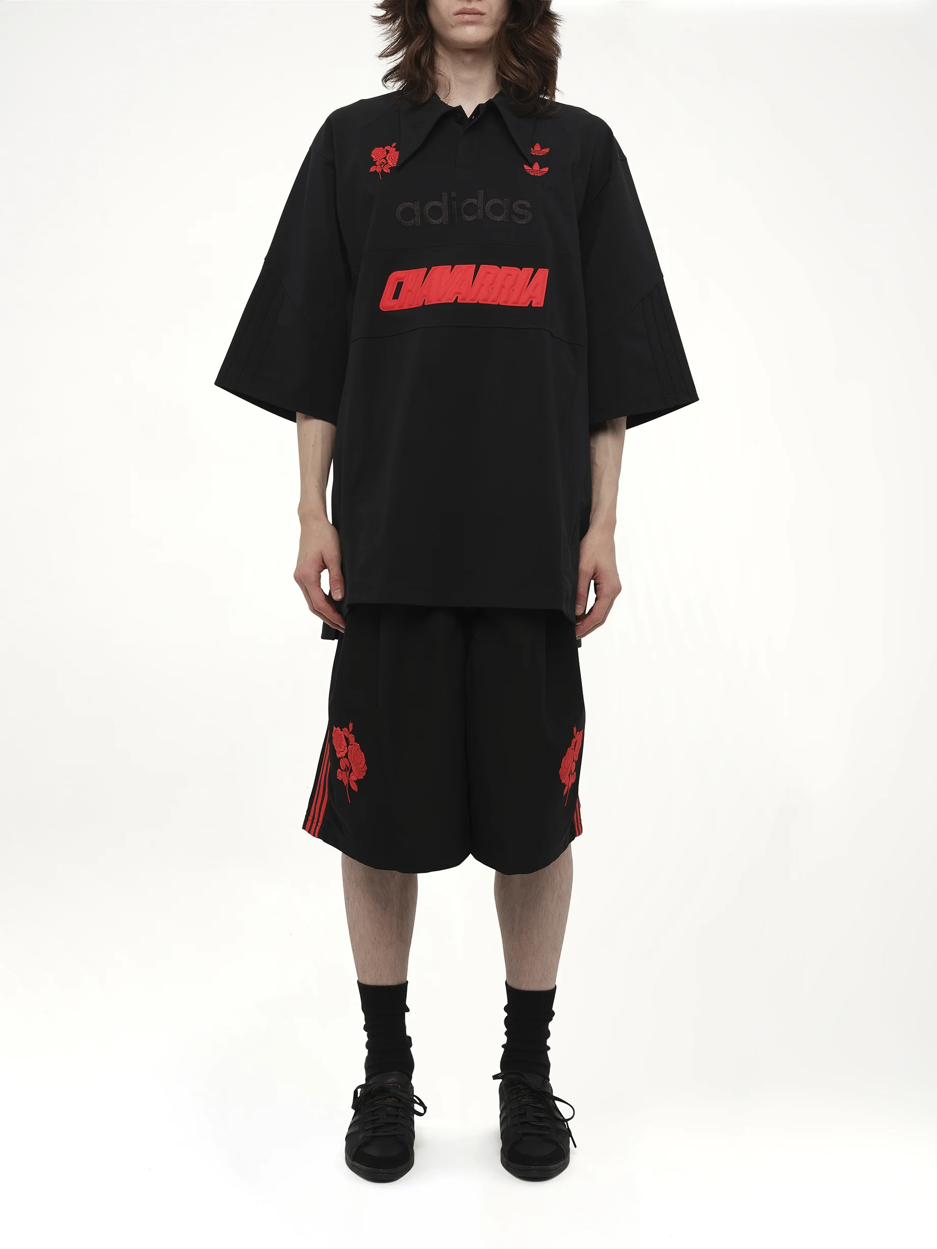 Adidas X Chavarria Polo in Black - Image 7